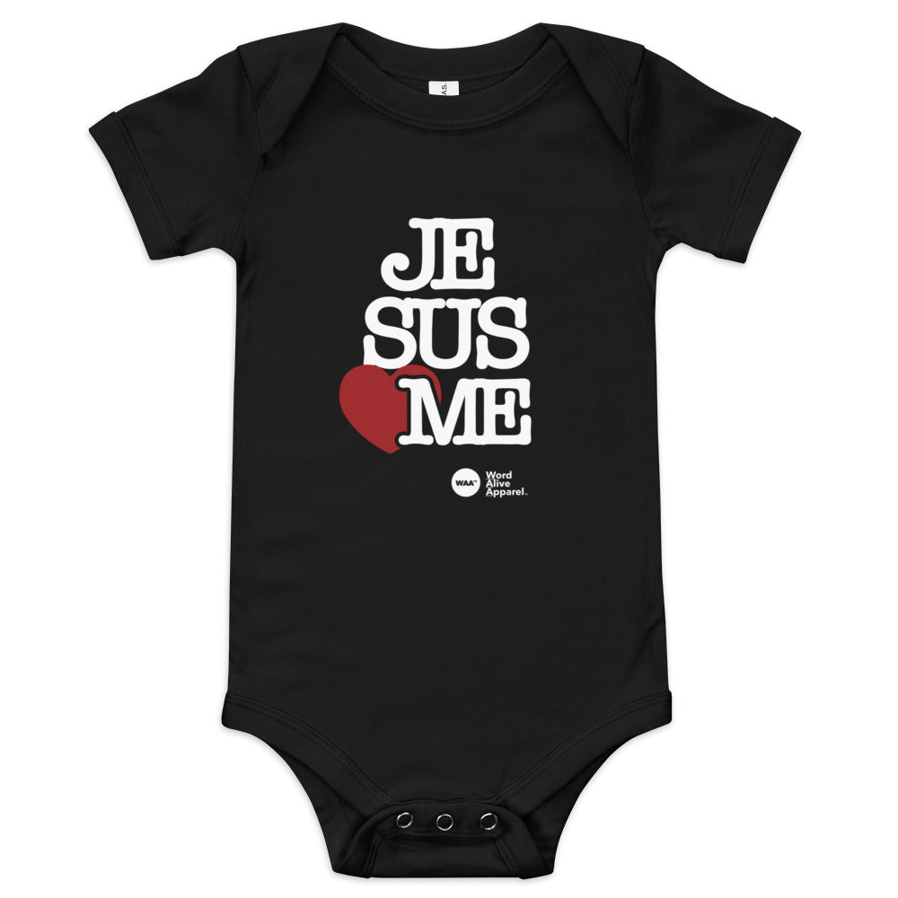 Jesus Loves Me Baby Onesie