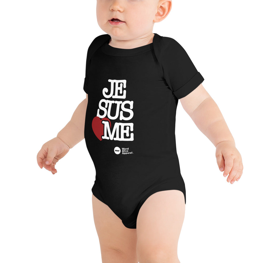 Jesus Loves Me Baby Onesie