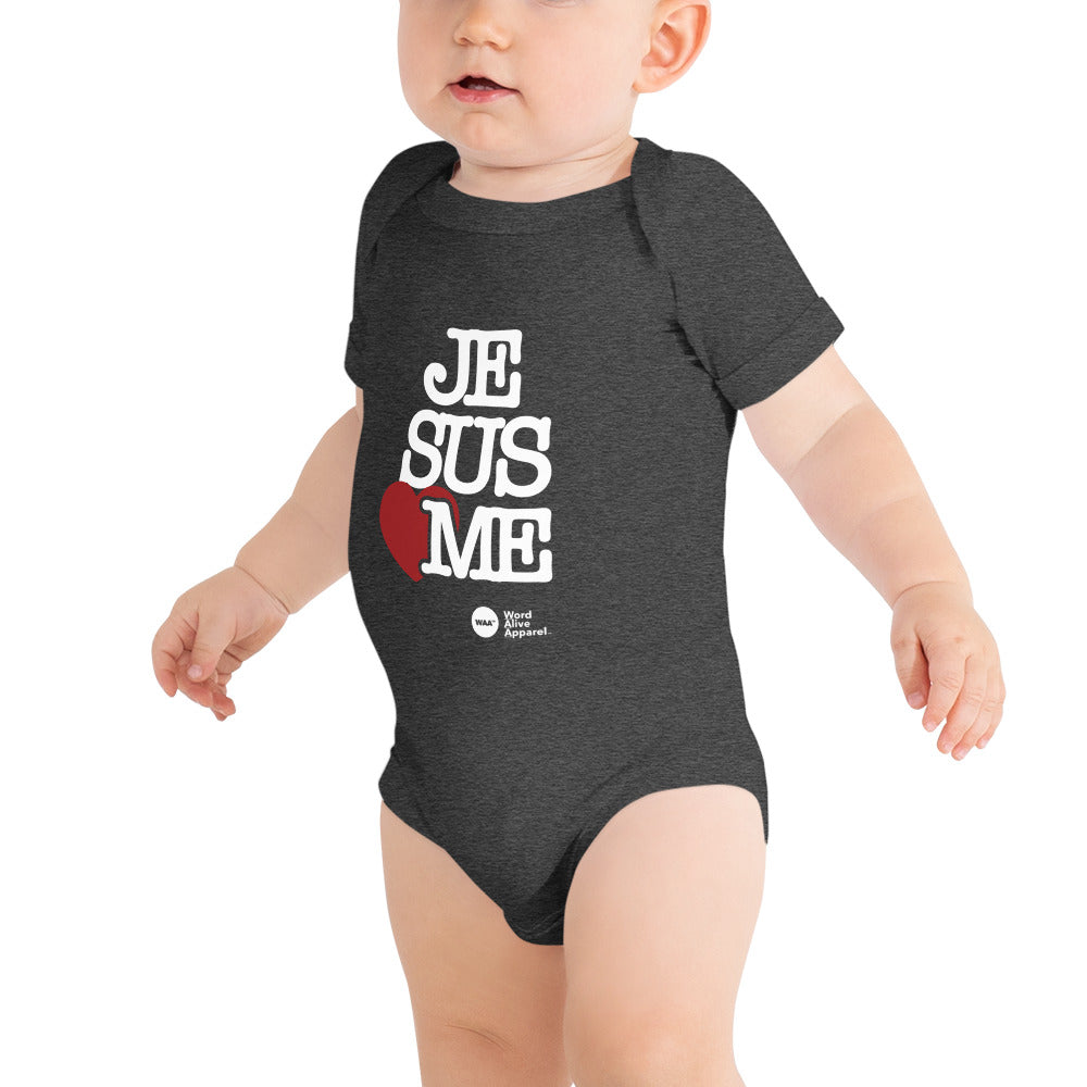 Jesus Loves Me Baby Onesie