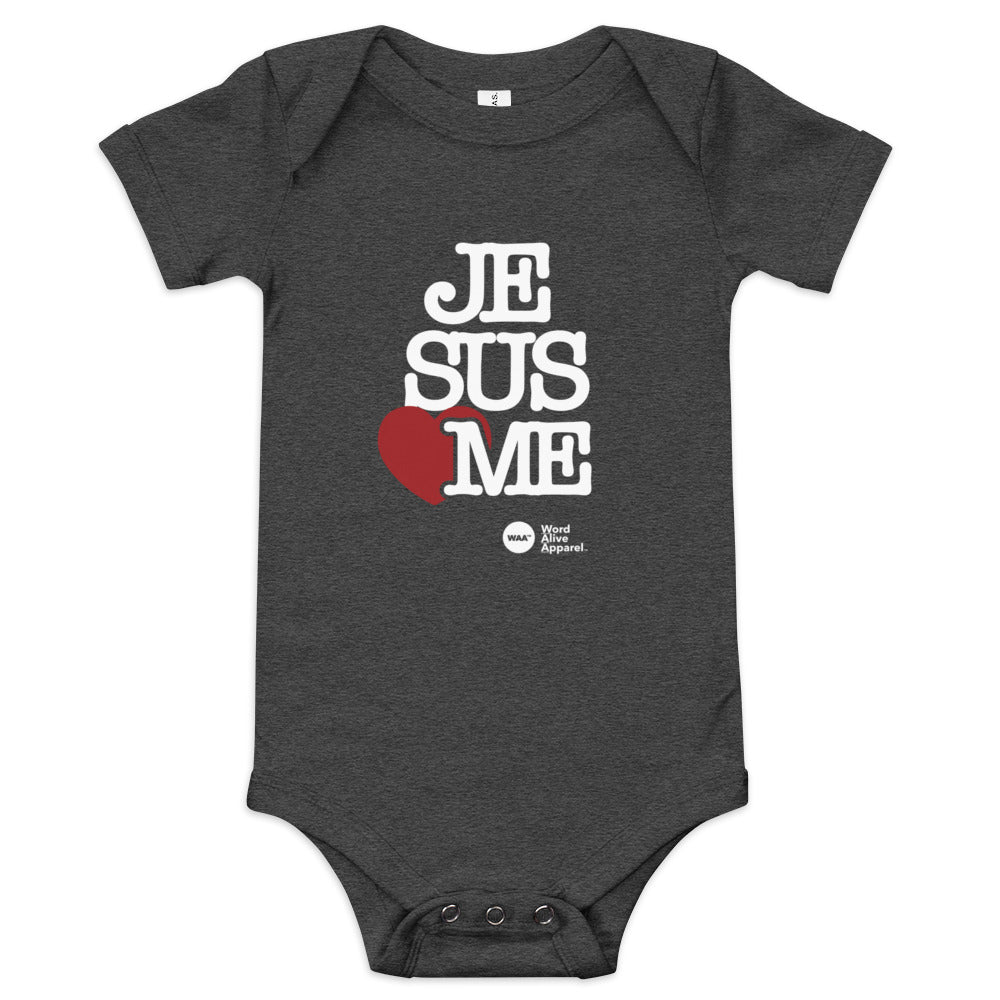 Jesus Loves Me Baby Onesie