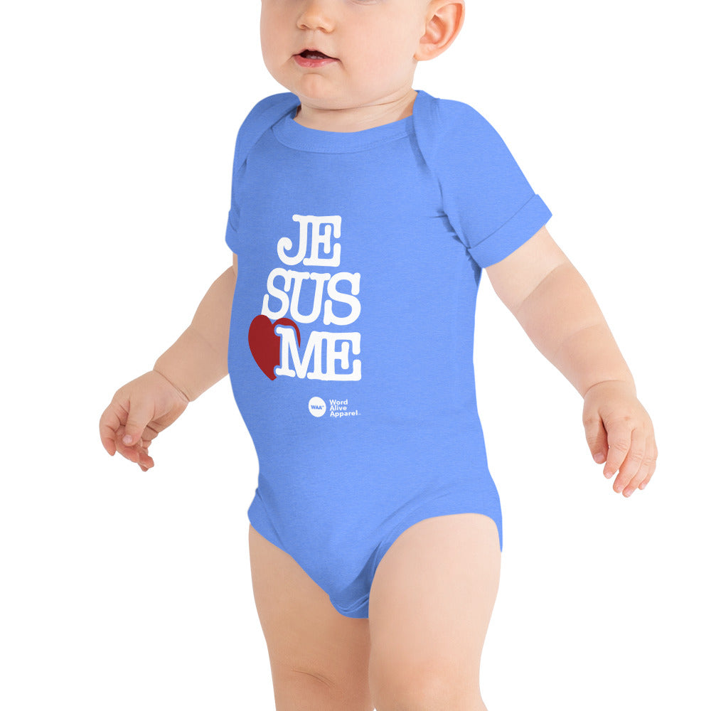 Jesus Loves Me Baby Onesie