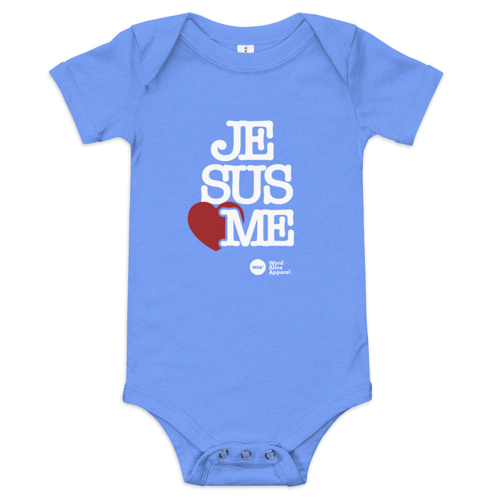 Jesus Loves Me Baby Onesie