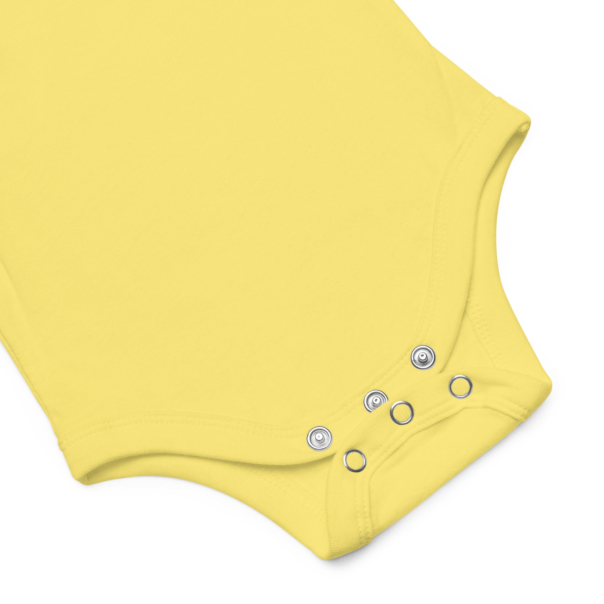 Joy Embroidered Christian Baby Onesie (Yellow)