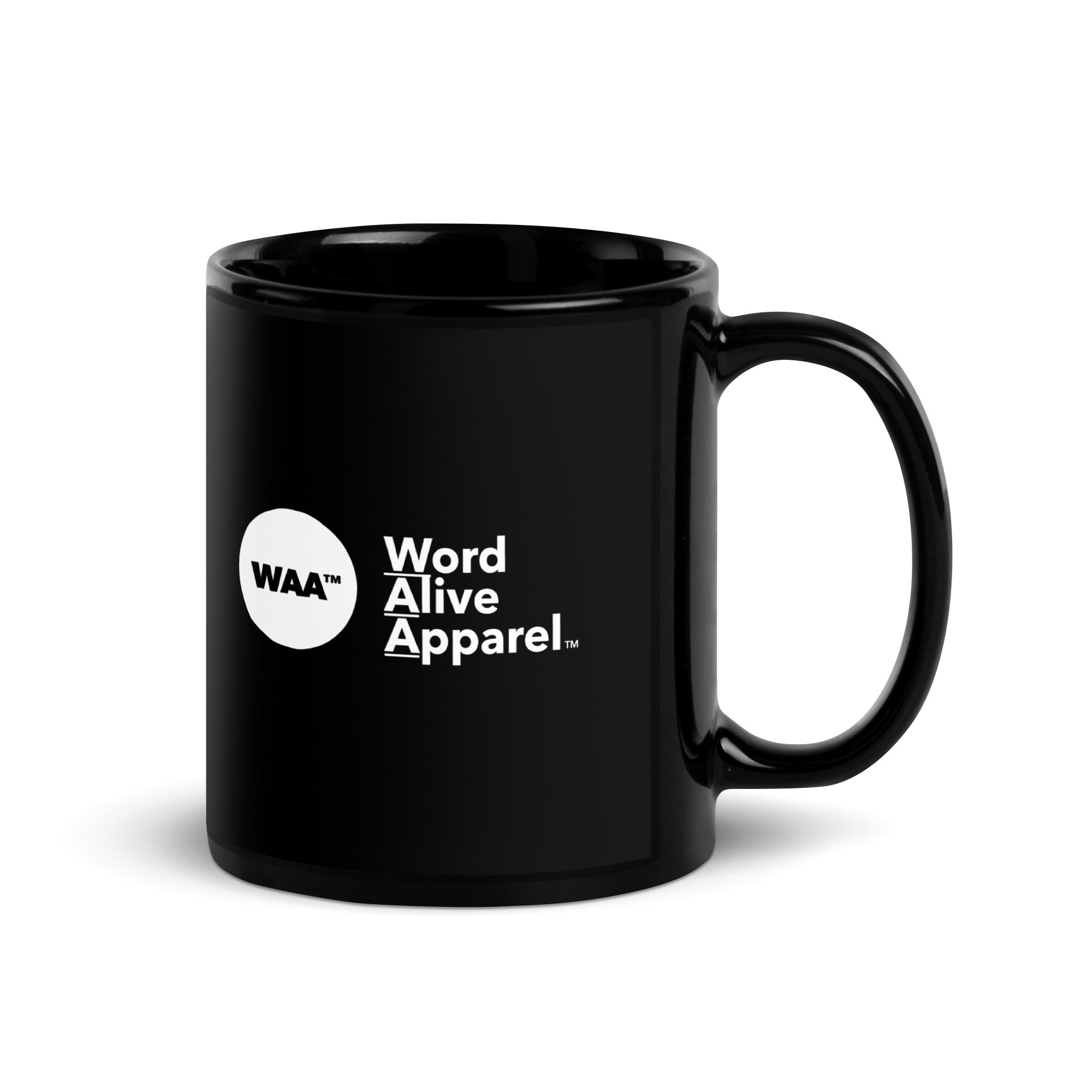 I Love My Bible White Glossy Mug Black