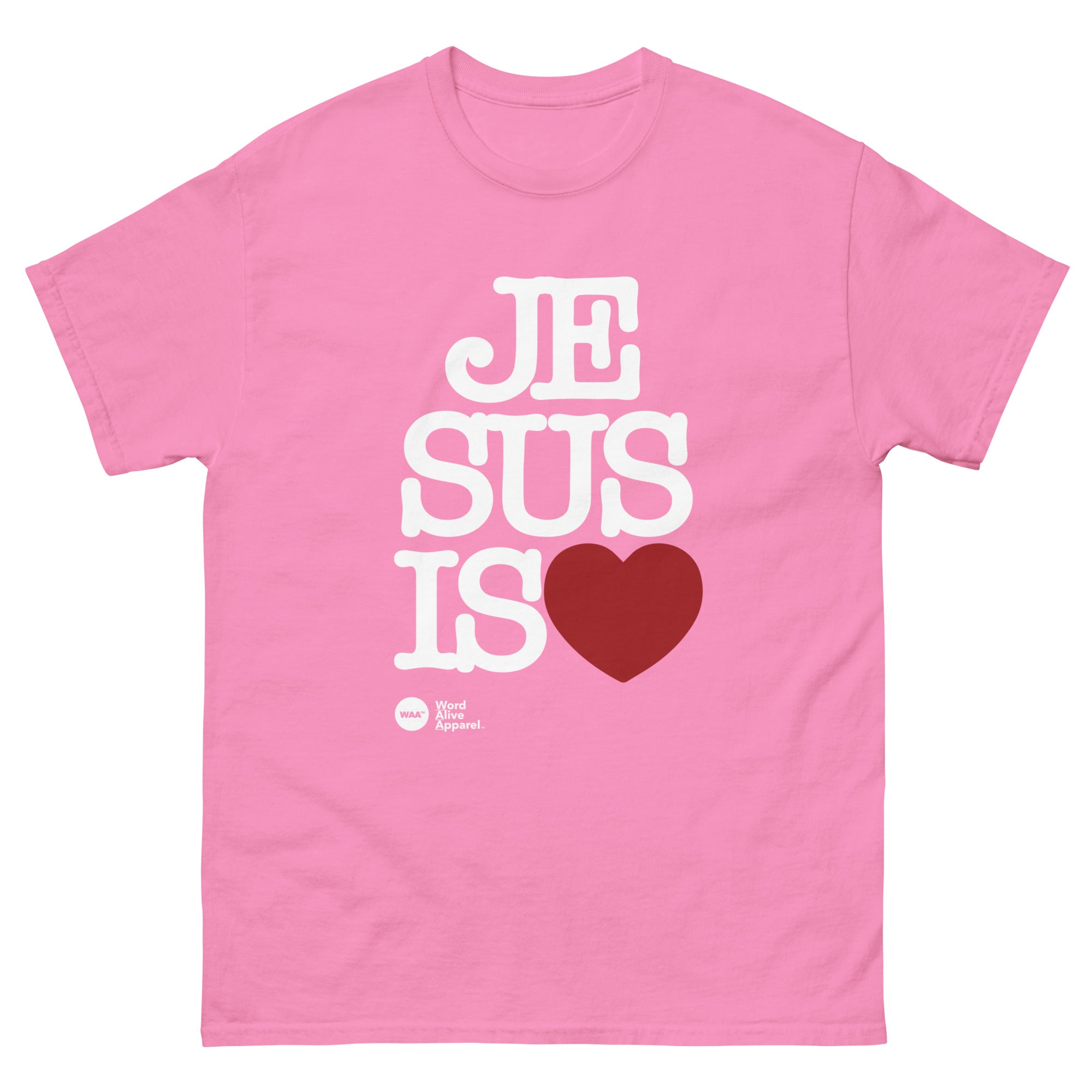 Jesus is Love Christian T-Shirt (Dark)