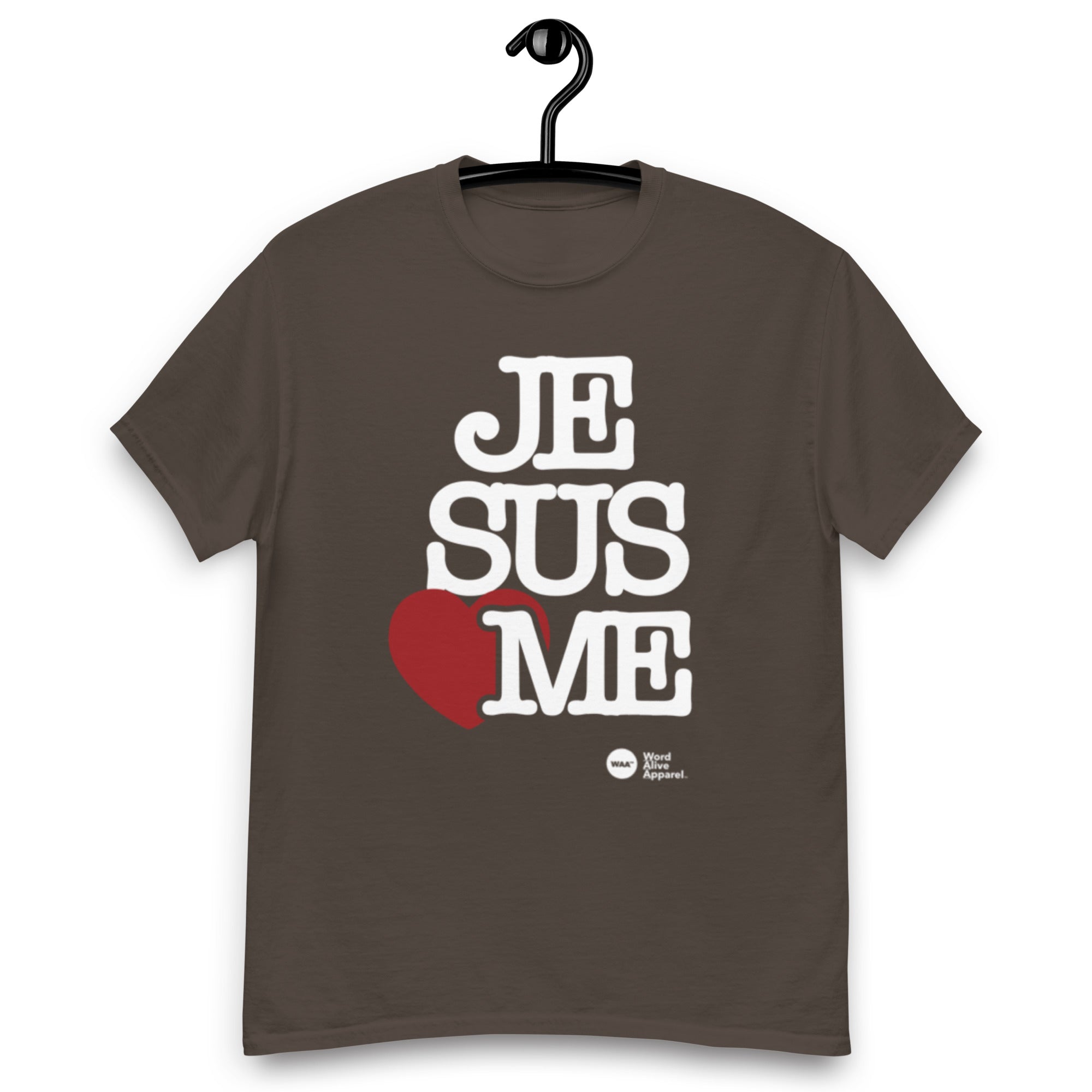 Jesus Loves Me Christian T-Shirt (Dark)