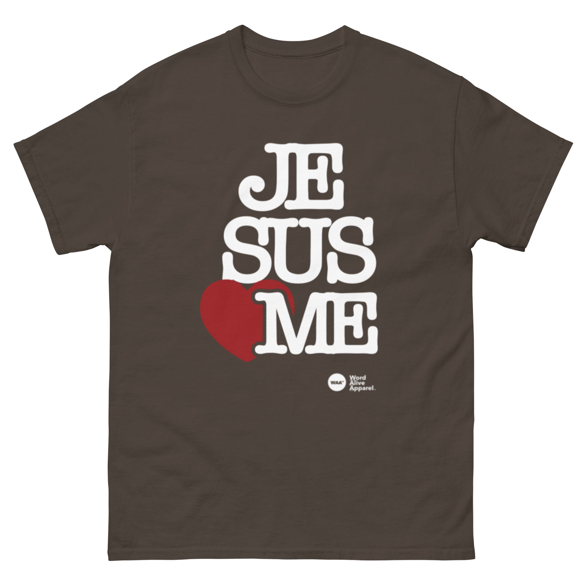 Jesus Loves Me Christian T-Shirt (Dark)