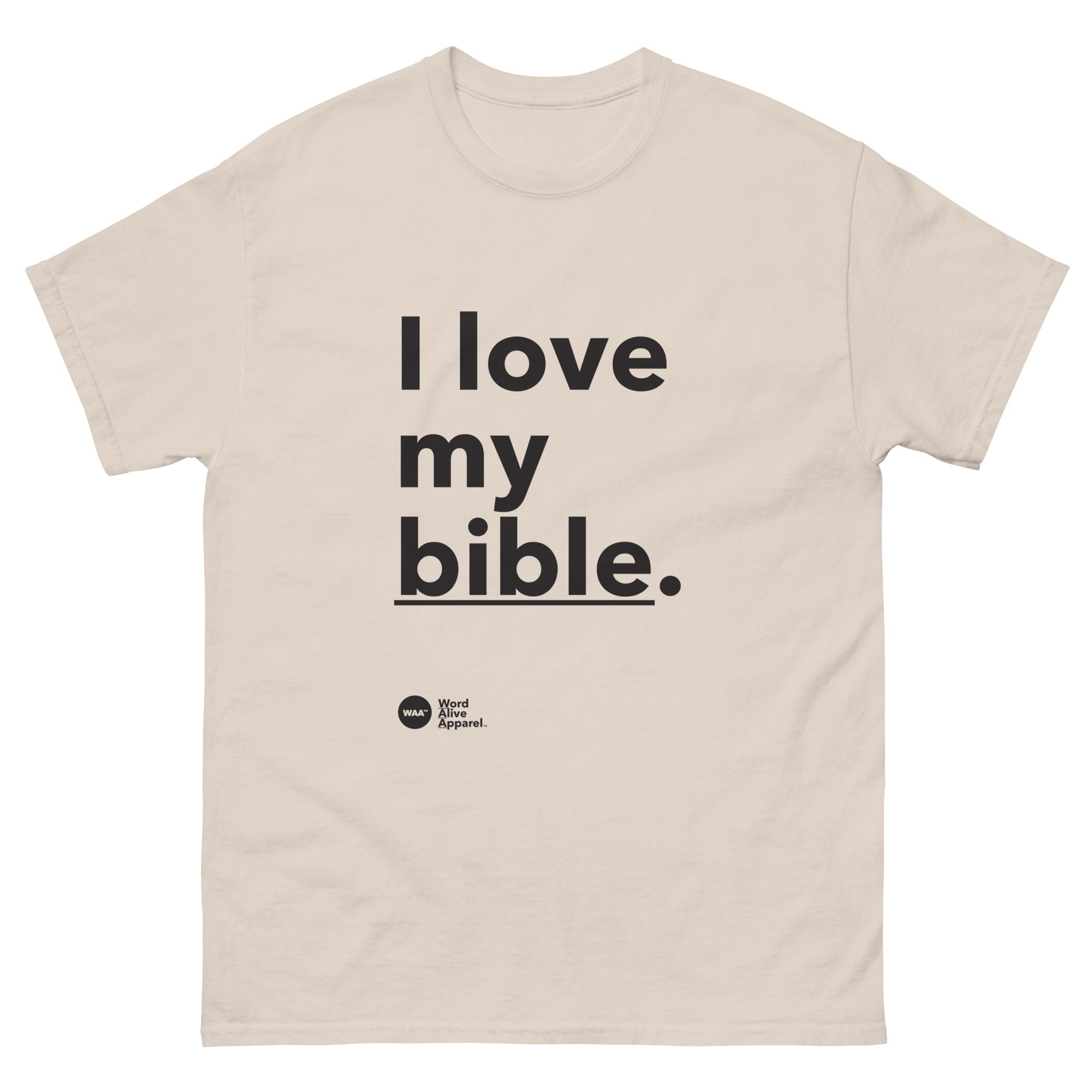 I Love My Bible Christian Tee (Lite)