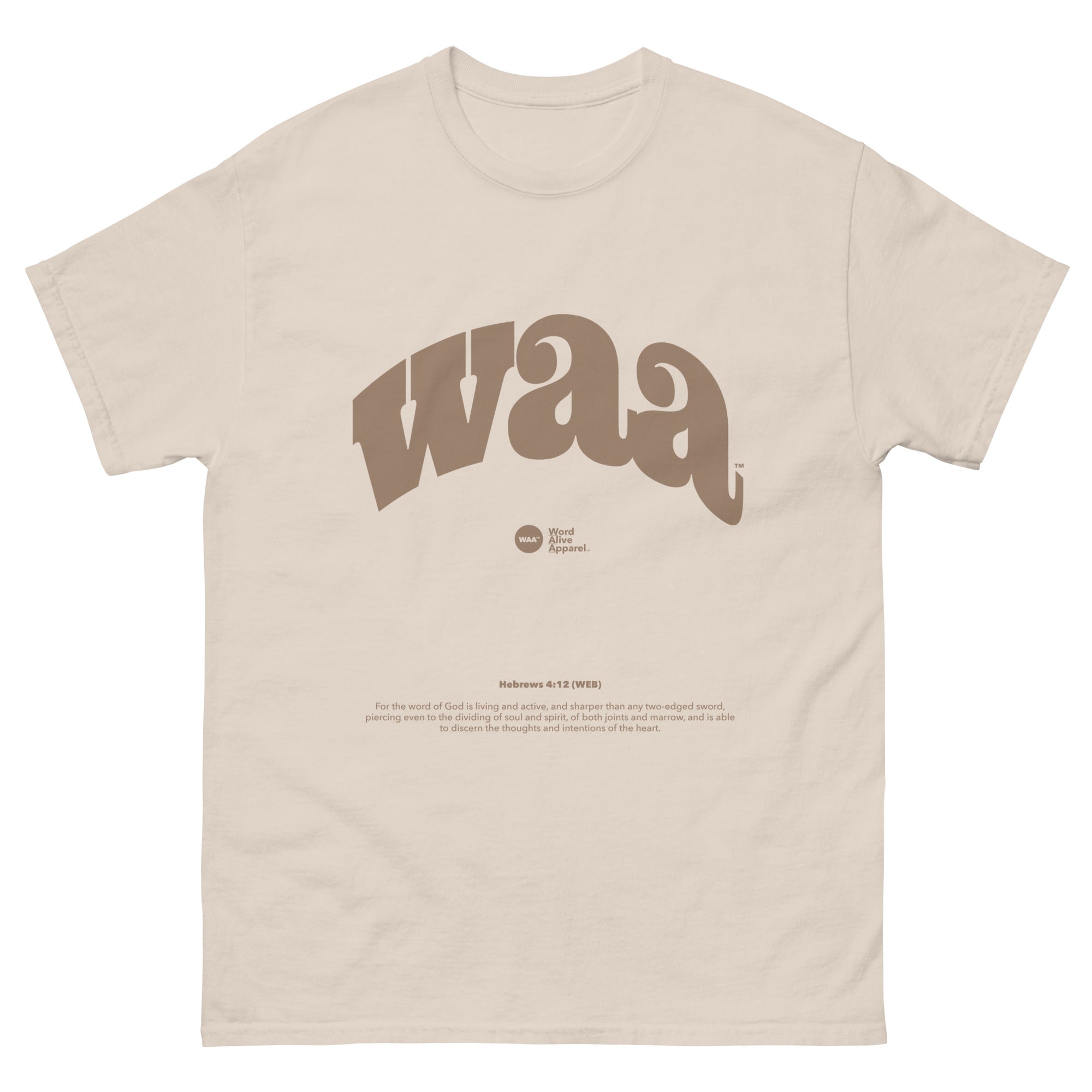 WAA™ Original Brand Natural Unisex Tee