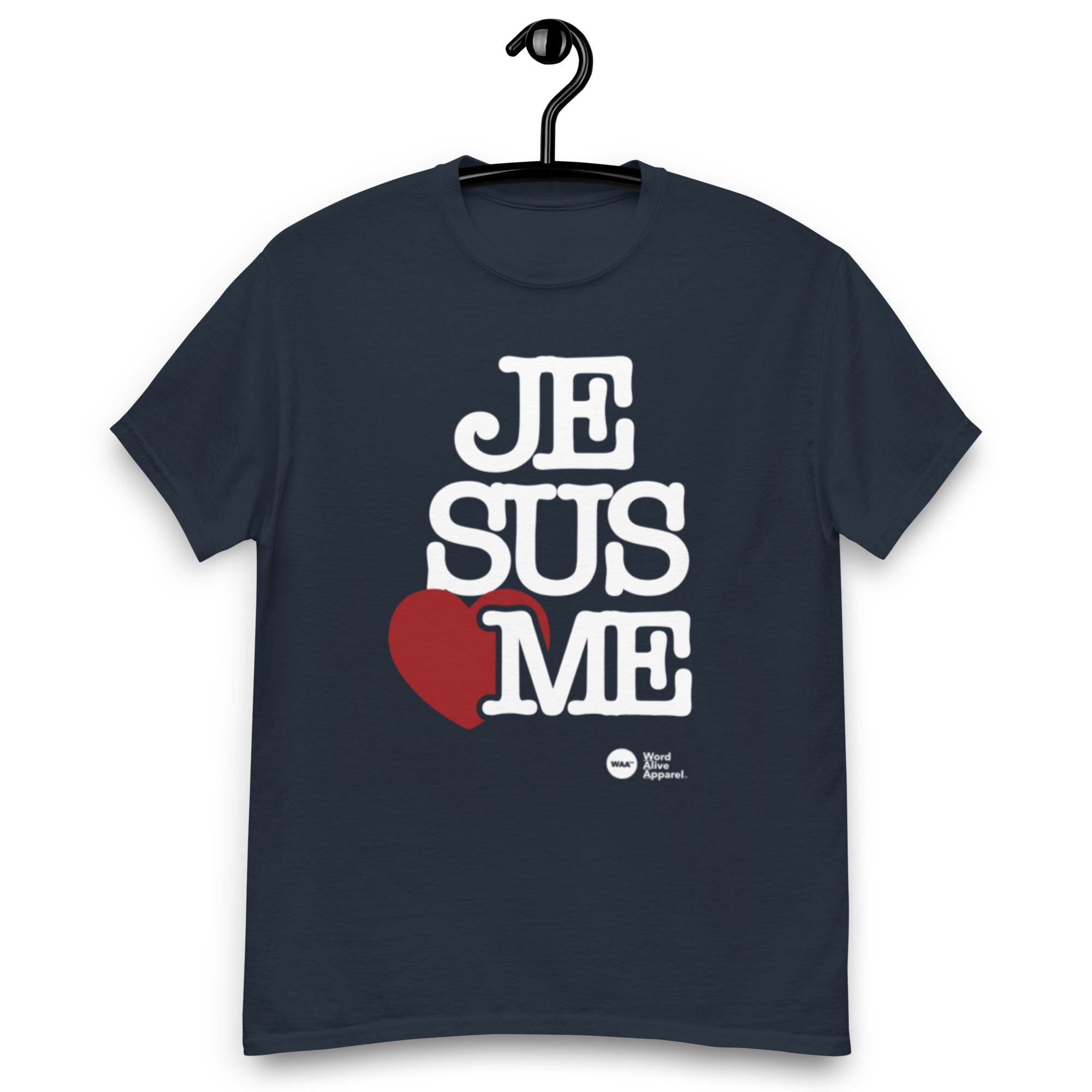 Jesus Loves Me Christian T-Shirt (Dark)
