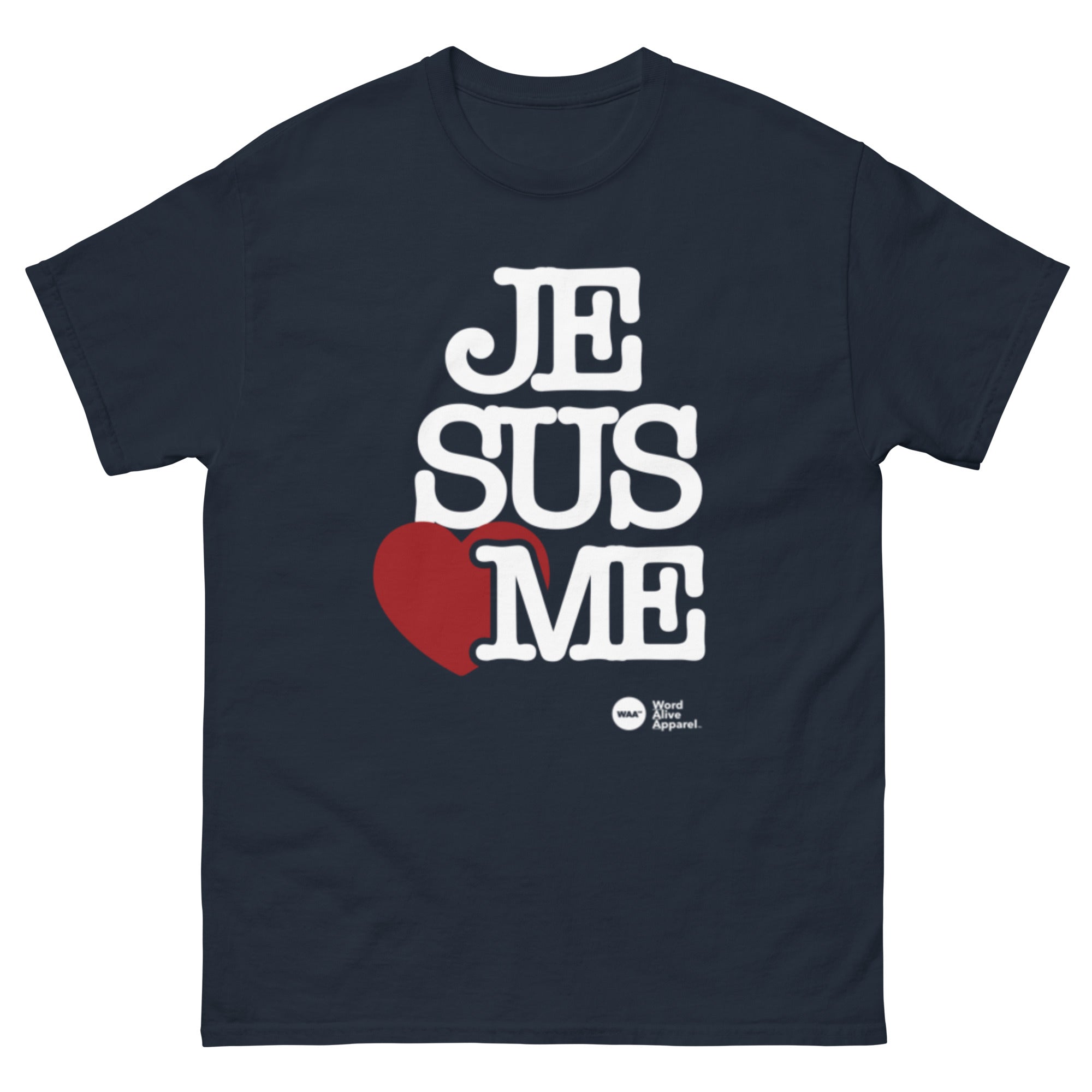 Jesus Loves Me Christian T-Shirt (Dark)