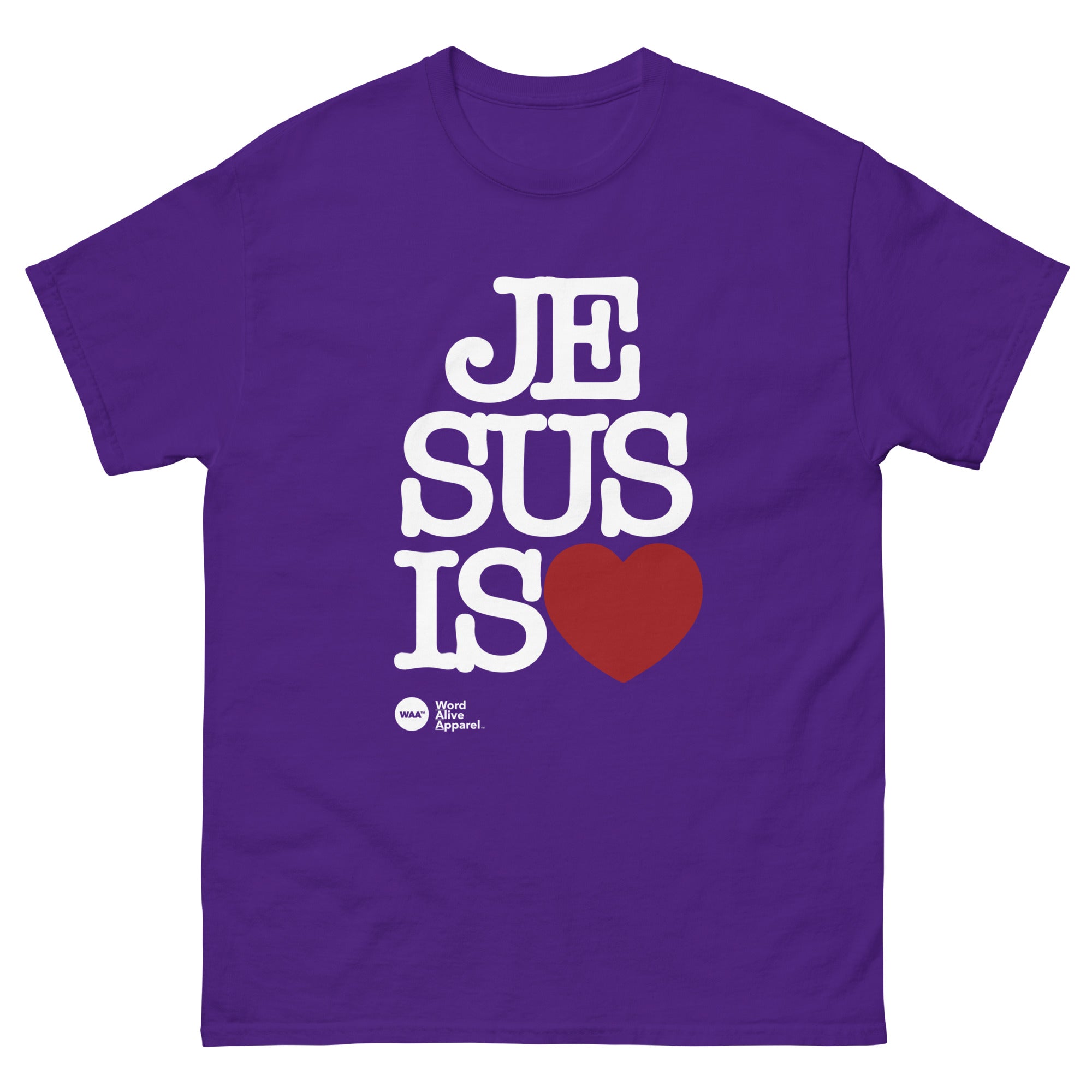 Jesus is Love Christian T-Shirt (Dark)