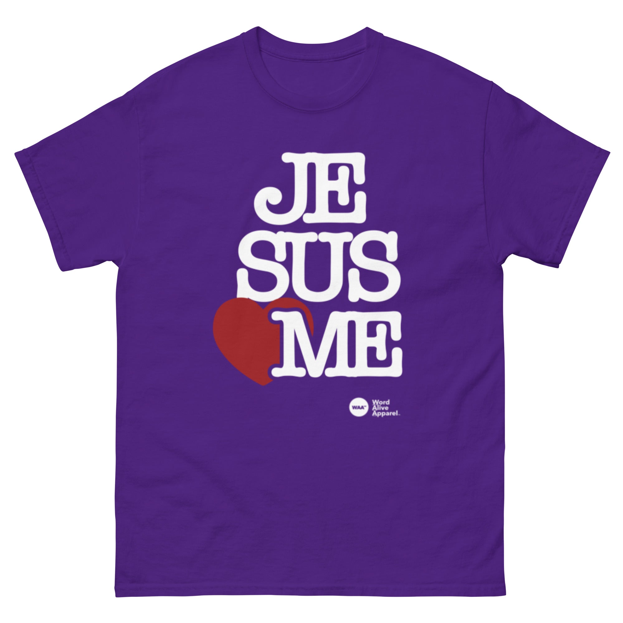 Jesus Loves Me Christian T-Shirt (Dark)