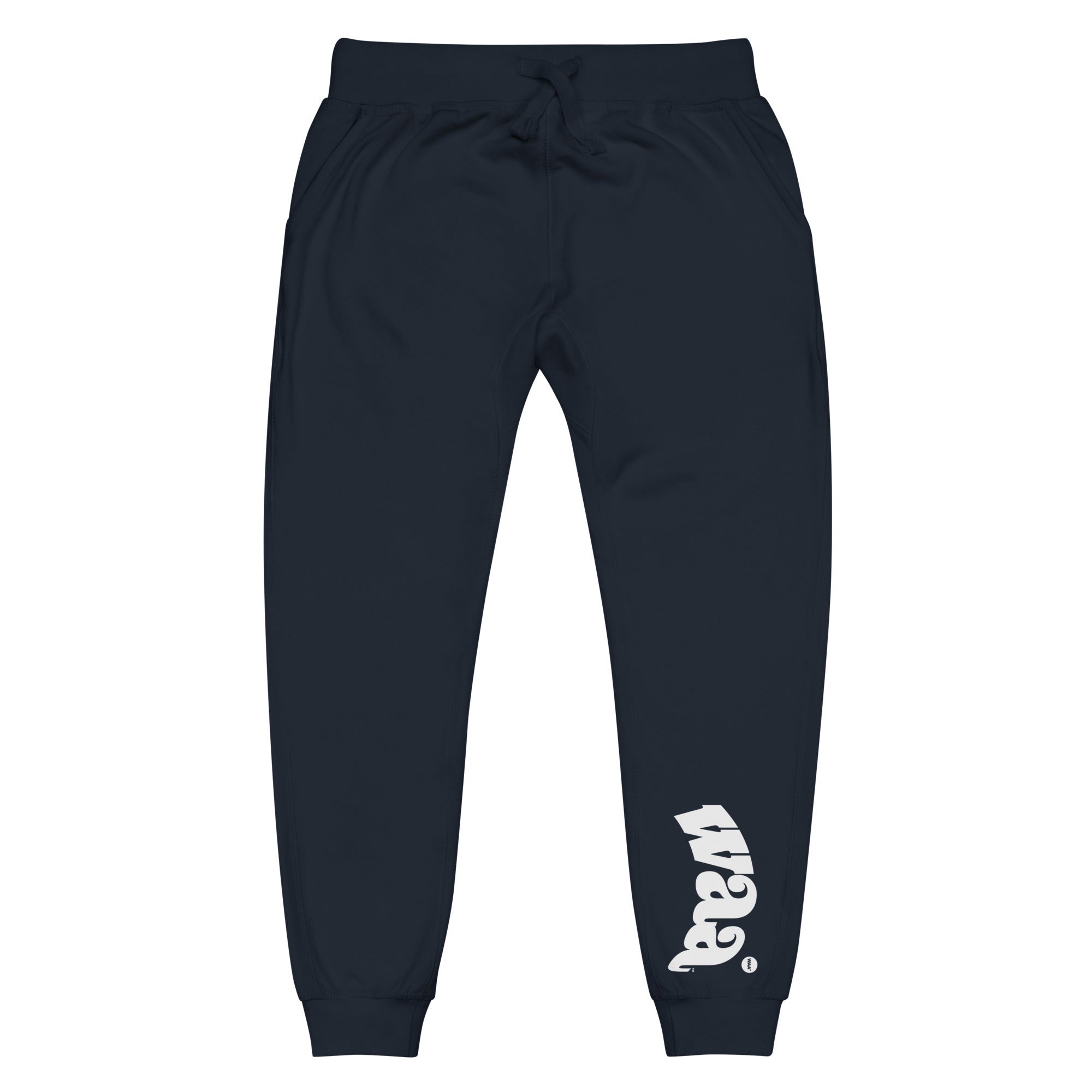 WAA™ Original Brand White Ink Unisex Sweatpants