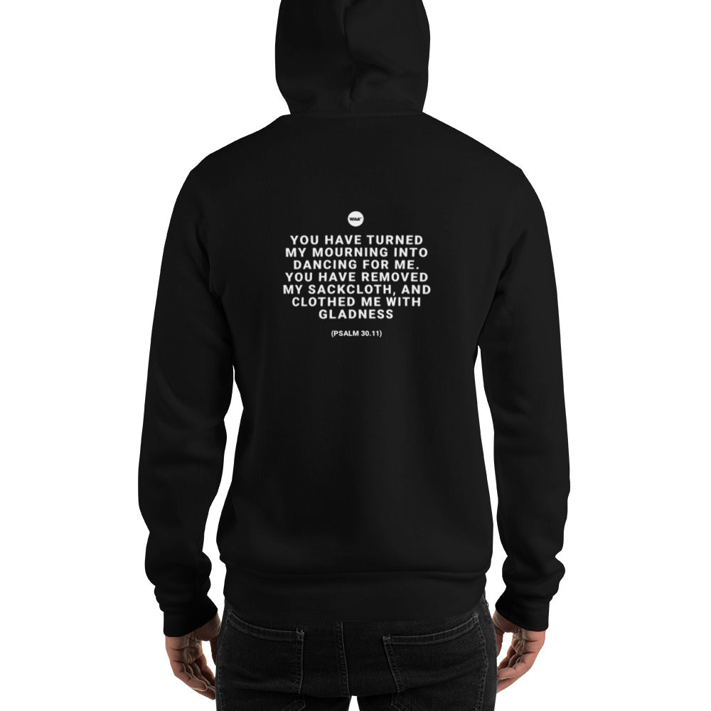 Made Me Glad Christian Hoodie (Dark)