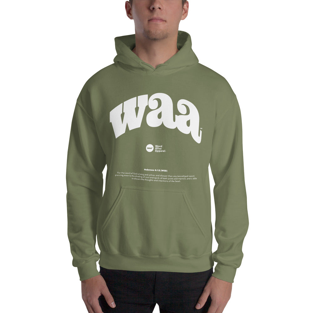 WAA™ Original Brand Army Green Hoodie
