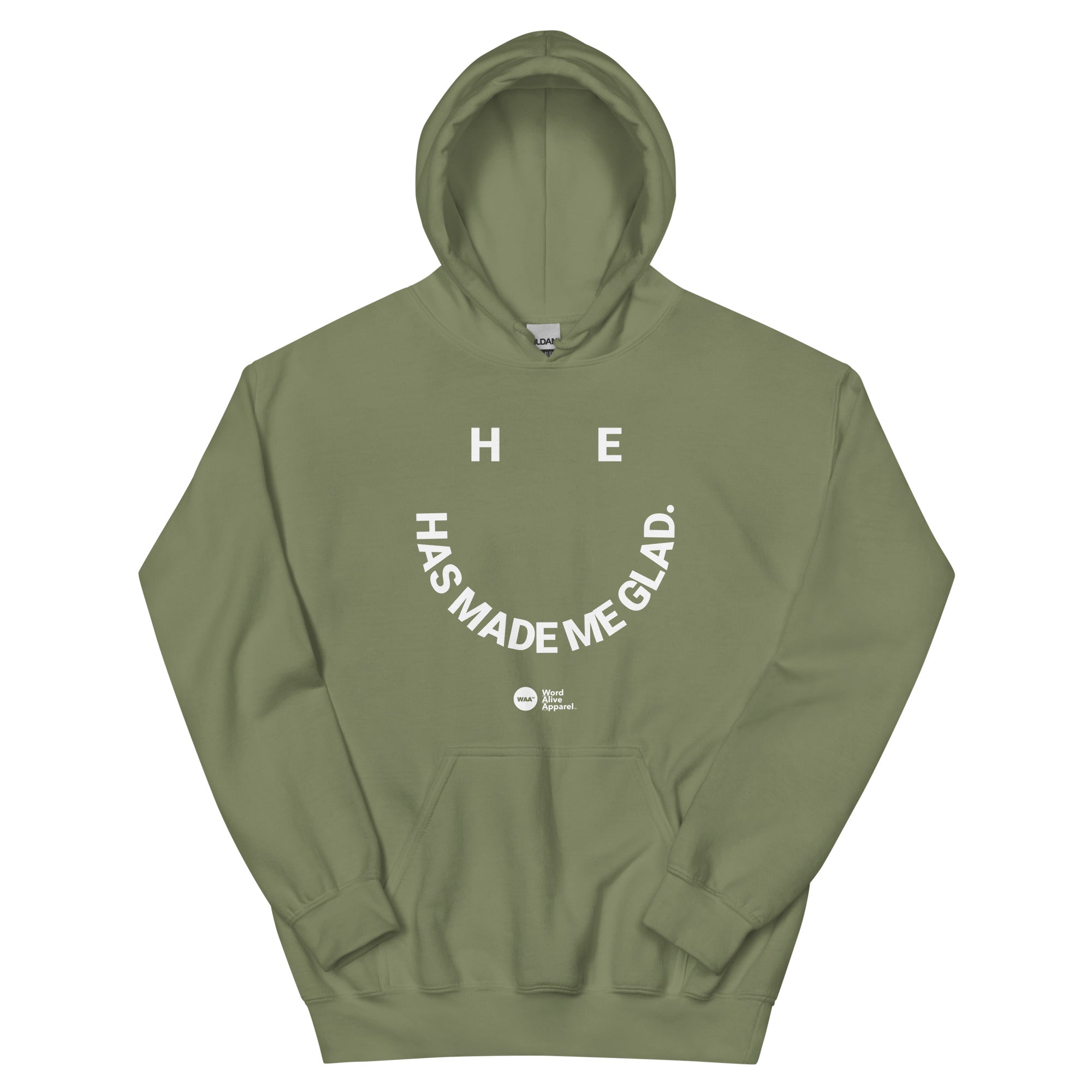 Made Me Glad Christian Hoodie (Dark)