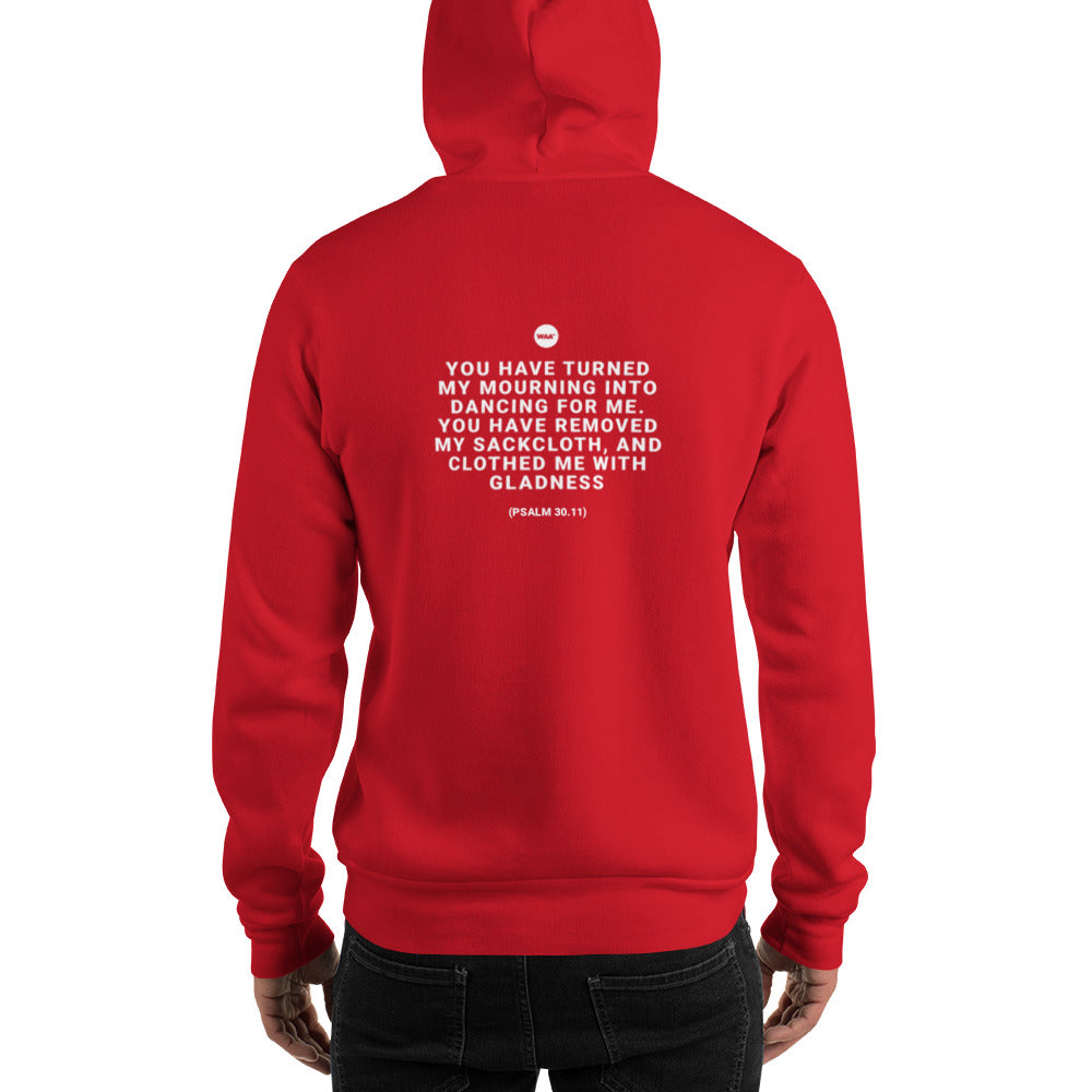 Made Me Glad Christian Hoodie (Dark)