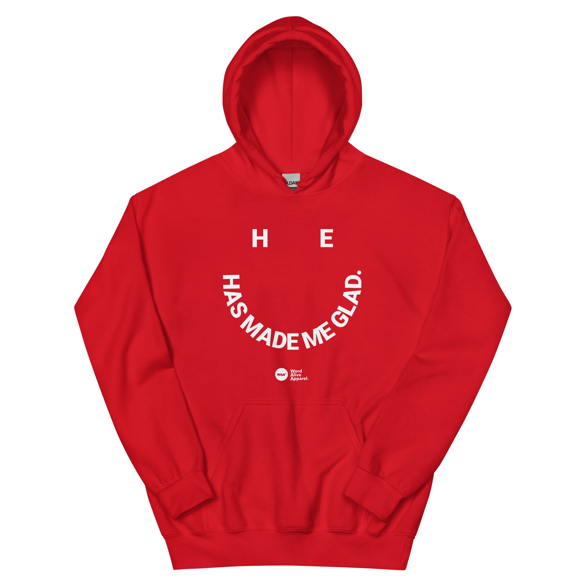 Made Me Glad Christian Hoodie (Dark)