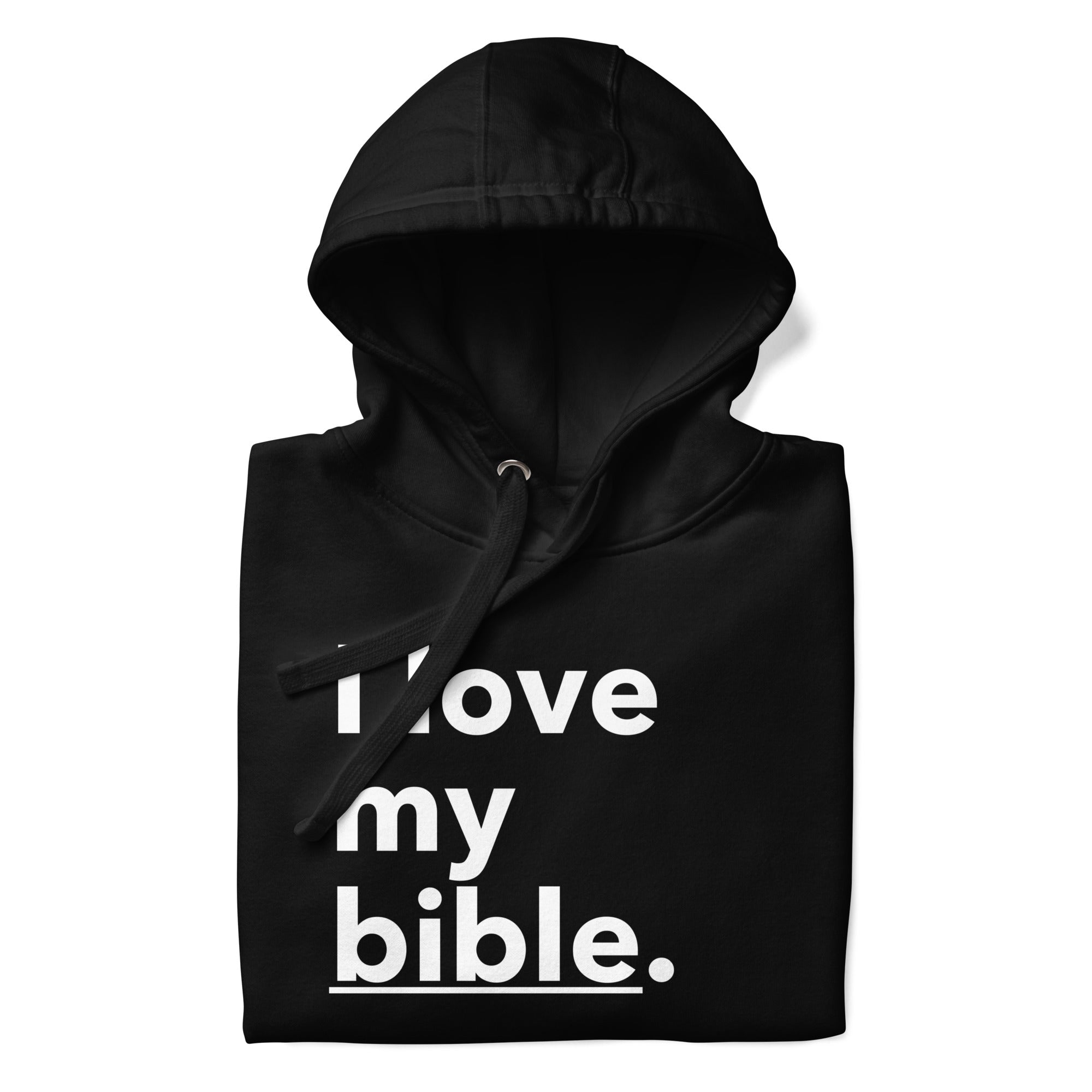 I Love My Bible Hoodie (Dark)