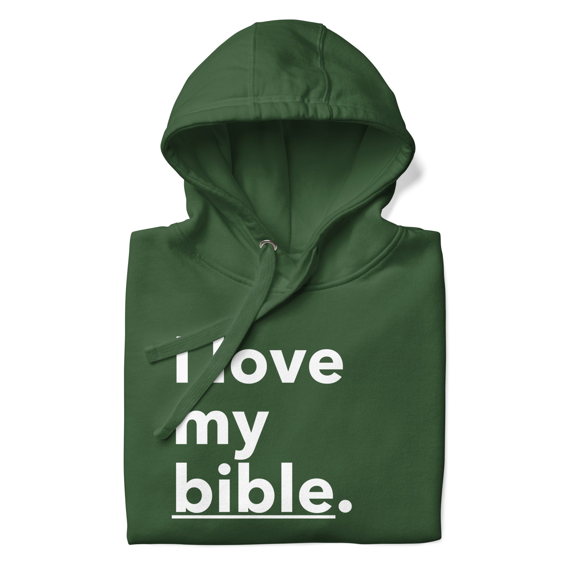 I Love My Bible Hoodie (Dark)