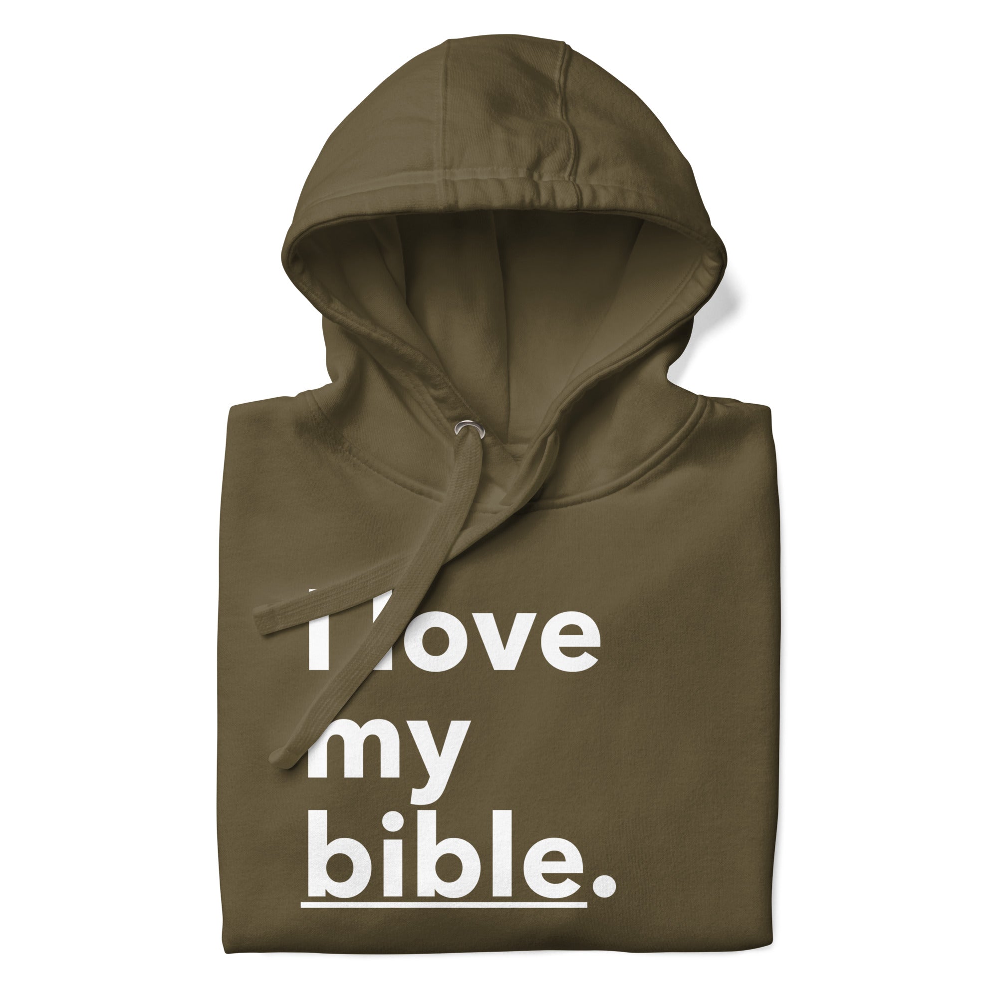 I Love My Bible Hoodie (Dark)