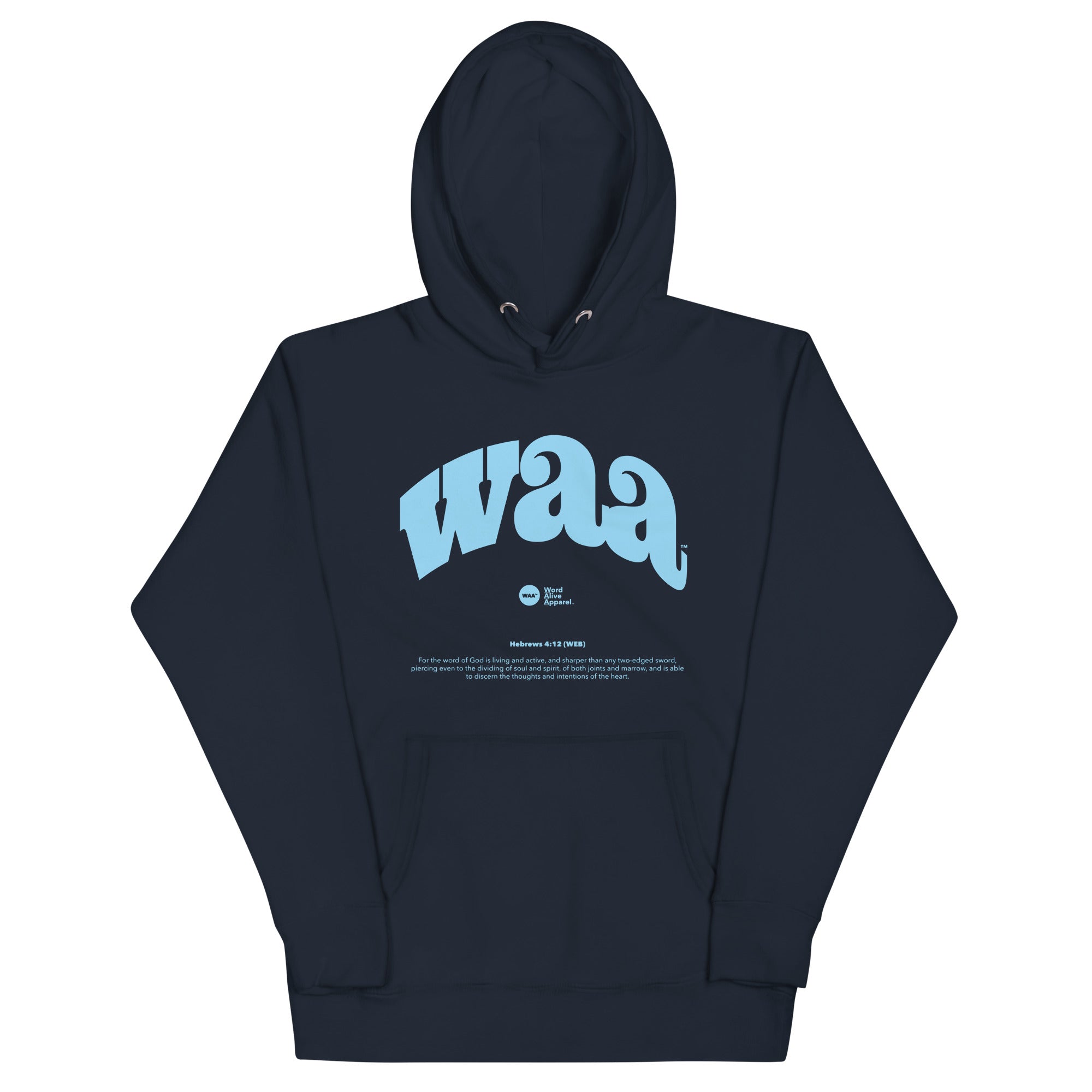 WAA™ Original Navy Blue Unisex Hoodie