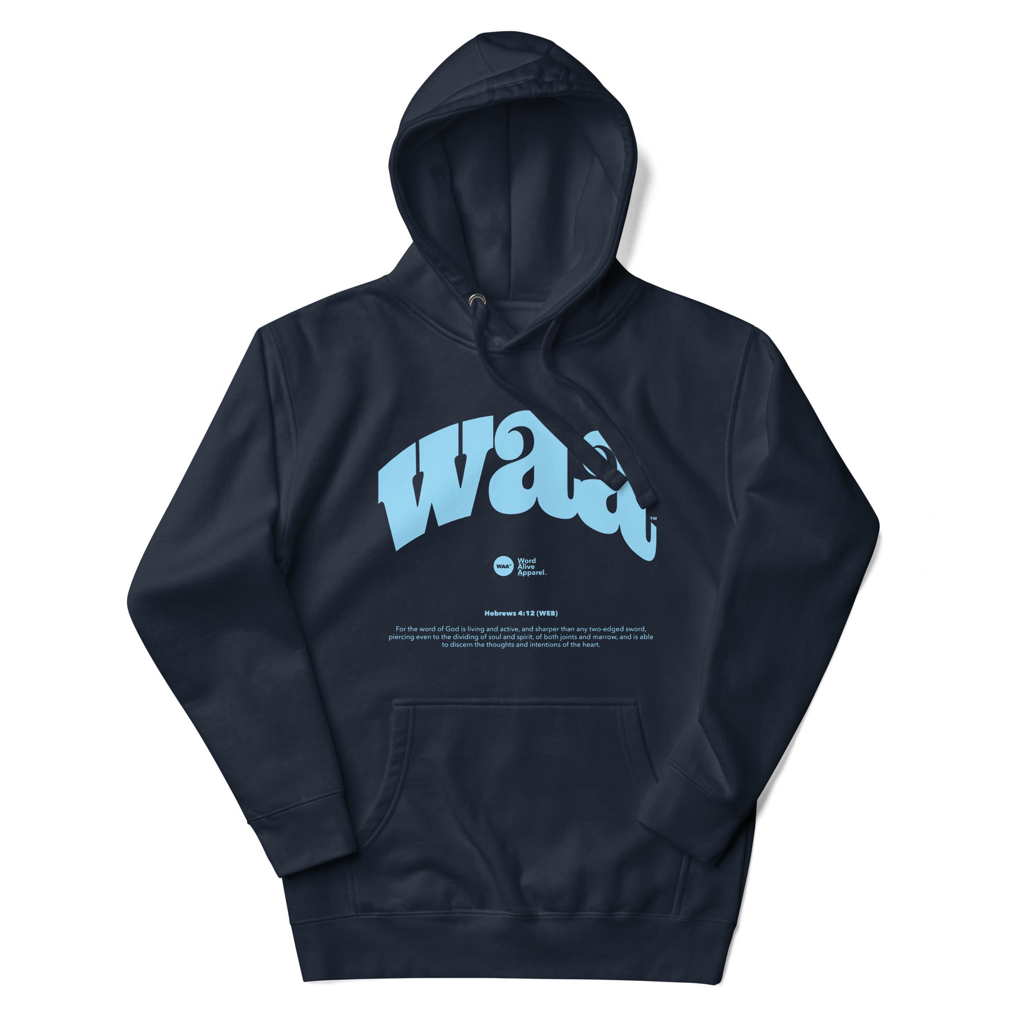 WAA™ Original Navy Blue Unisex Hoodie