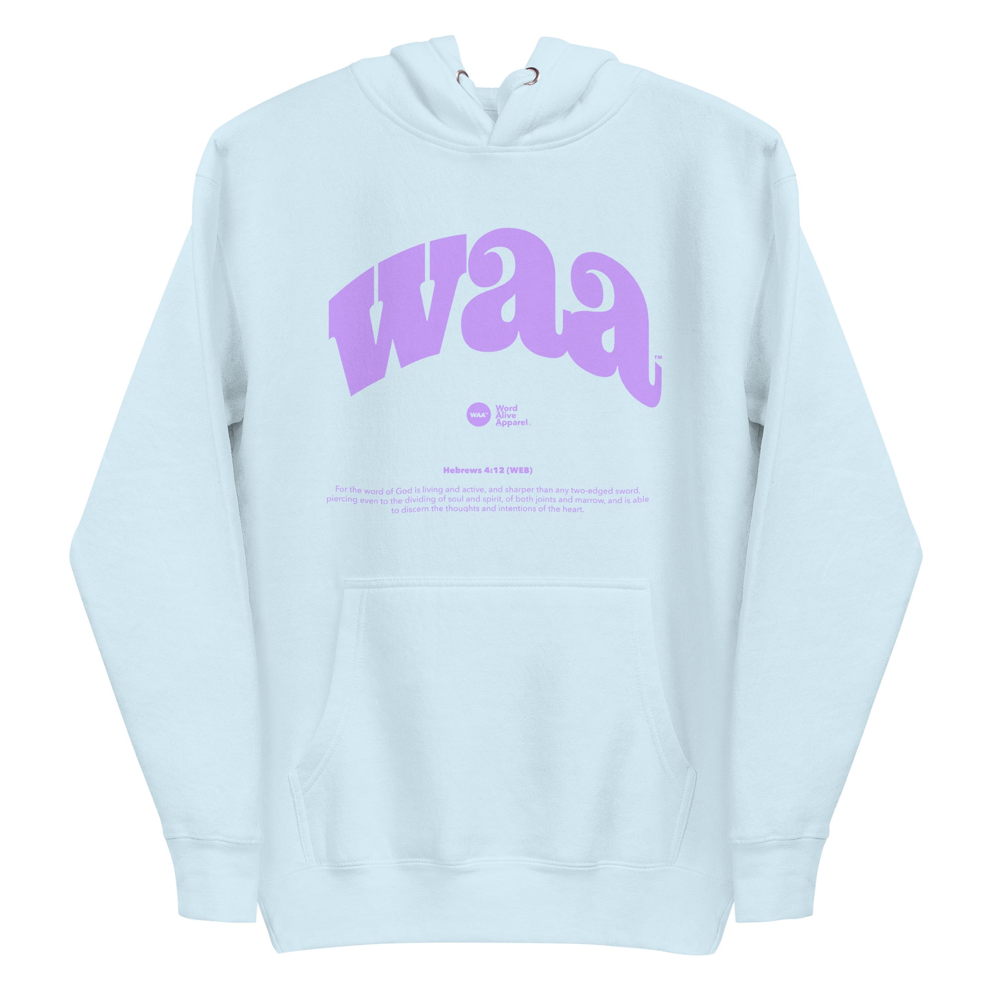 WAA™ Original Baby Blue Unisex Hoodie