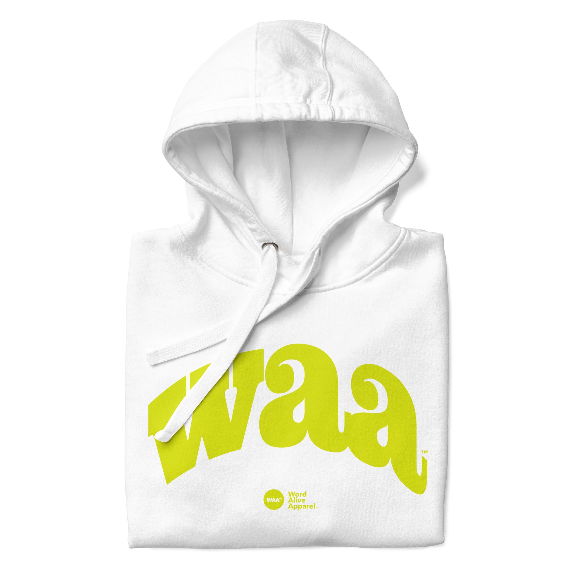 WAA™ Original Brand Lime Neon Unisex Hoodie