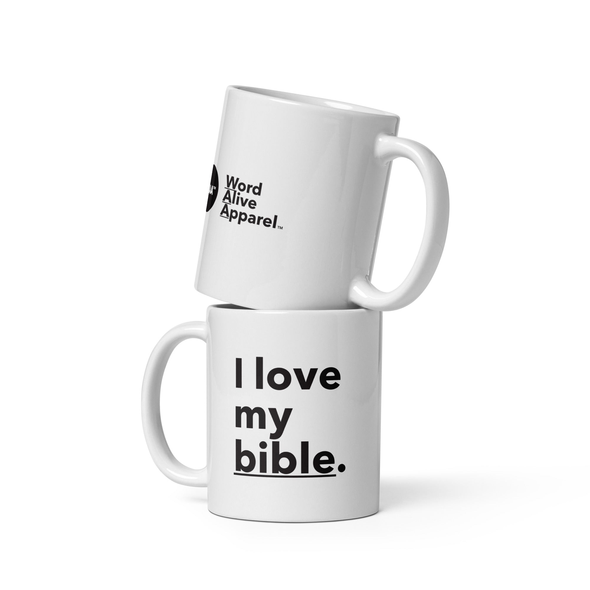 I Love My Bible 11oz Mug (White)