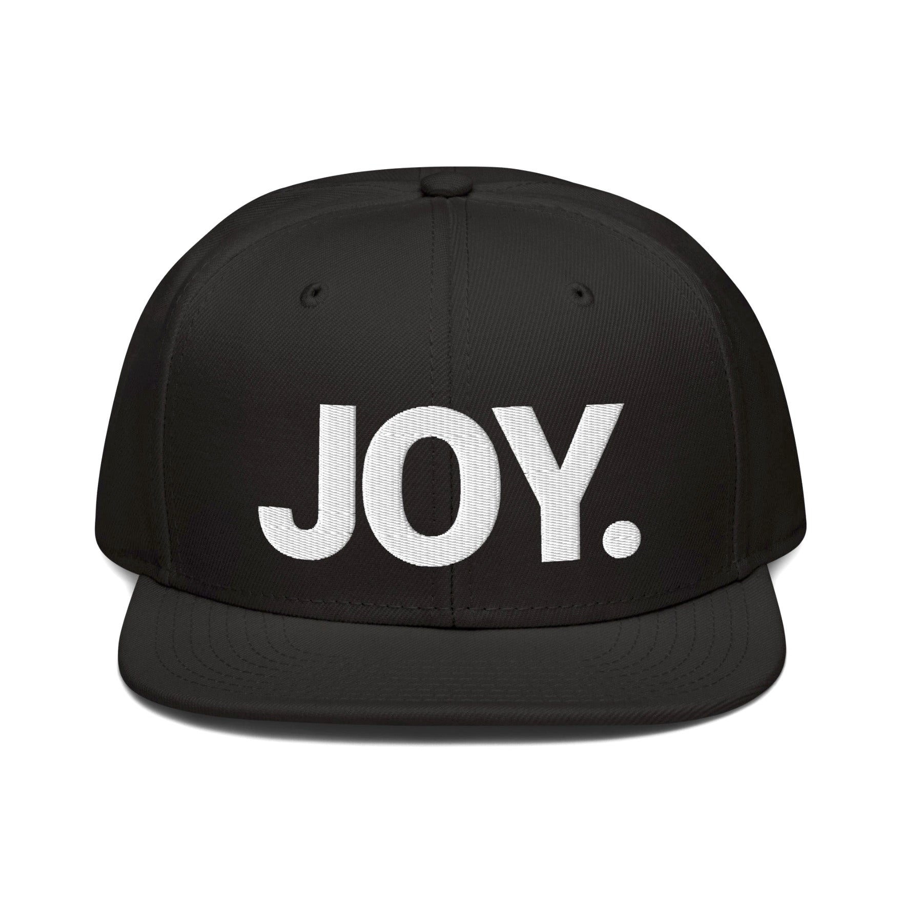 Joy Embroidered Christian Snapback Cap