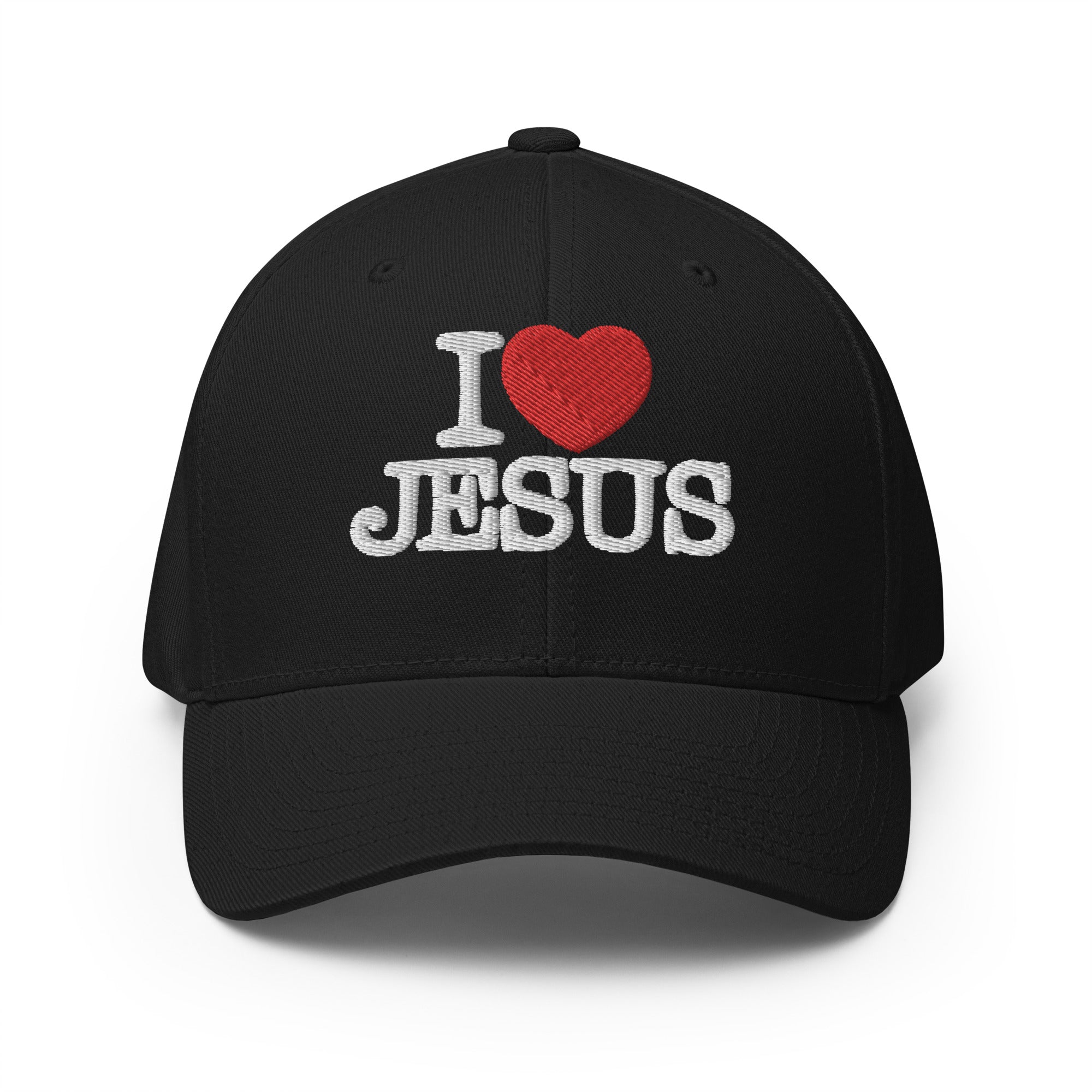 I Love Jesus Structured Twill Baseball Cap