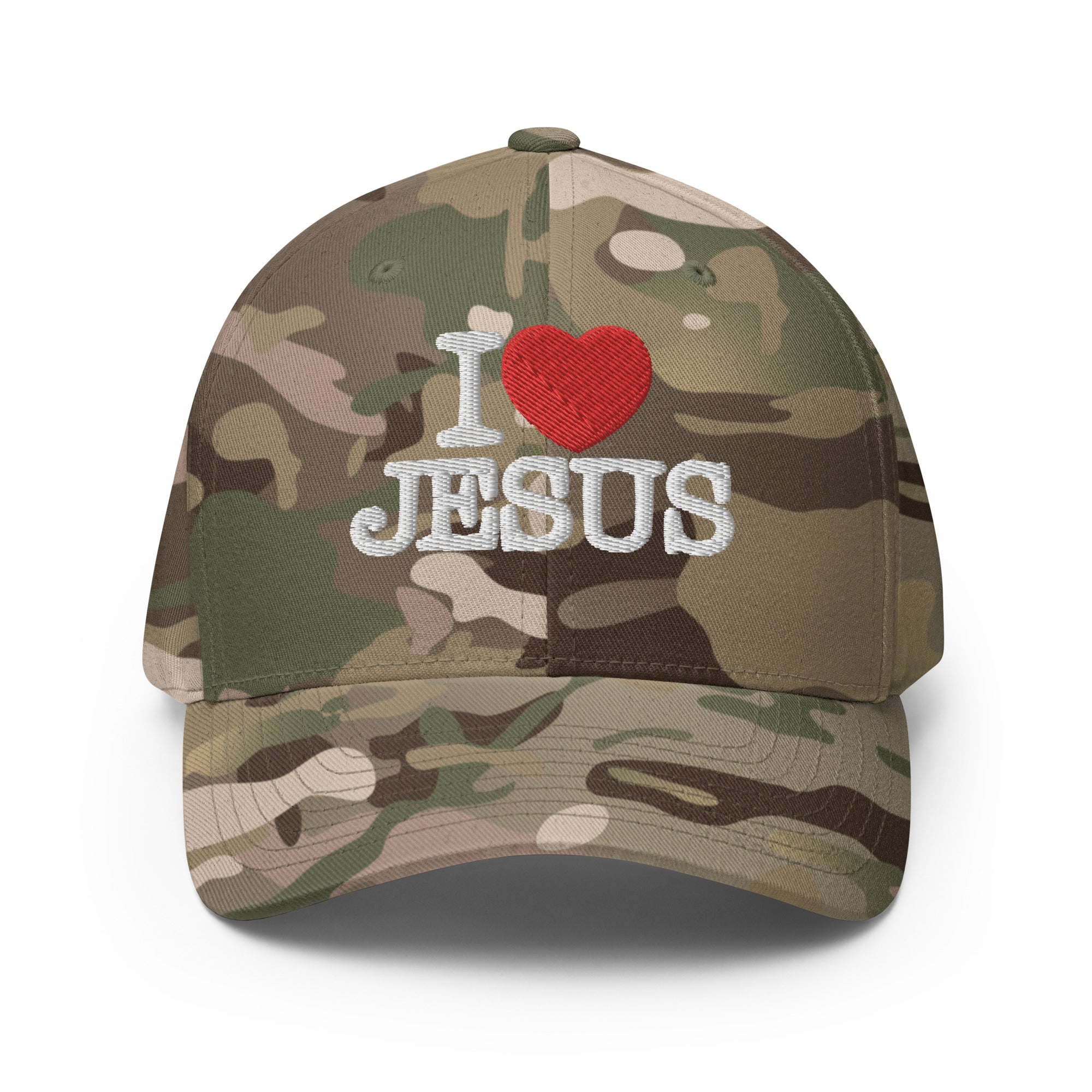 I Love Jesus Structured Twill Baseball Cap