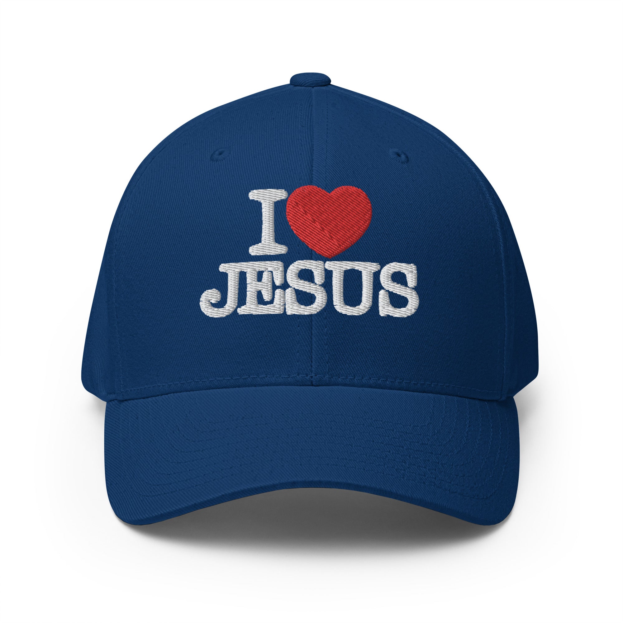 I Love Jesus Structured Twill Baseball Cap