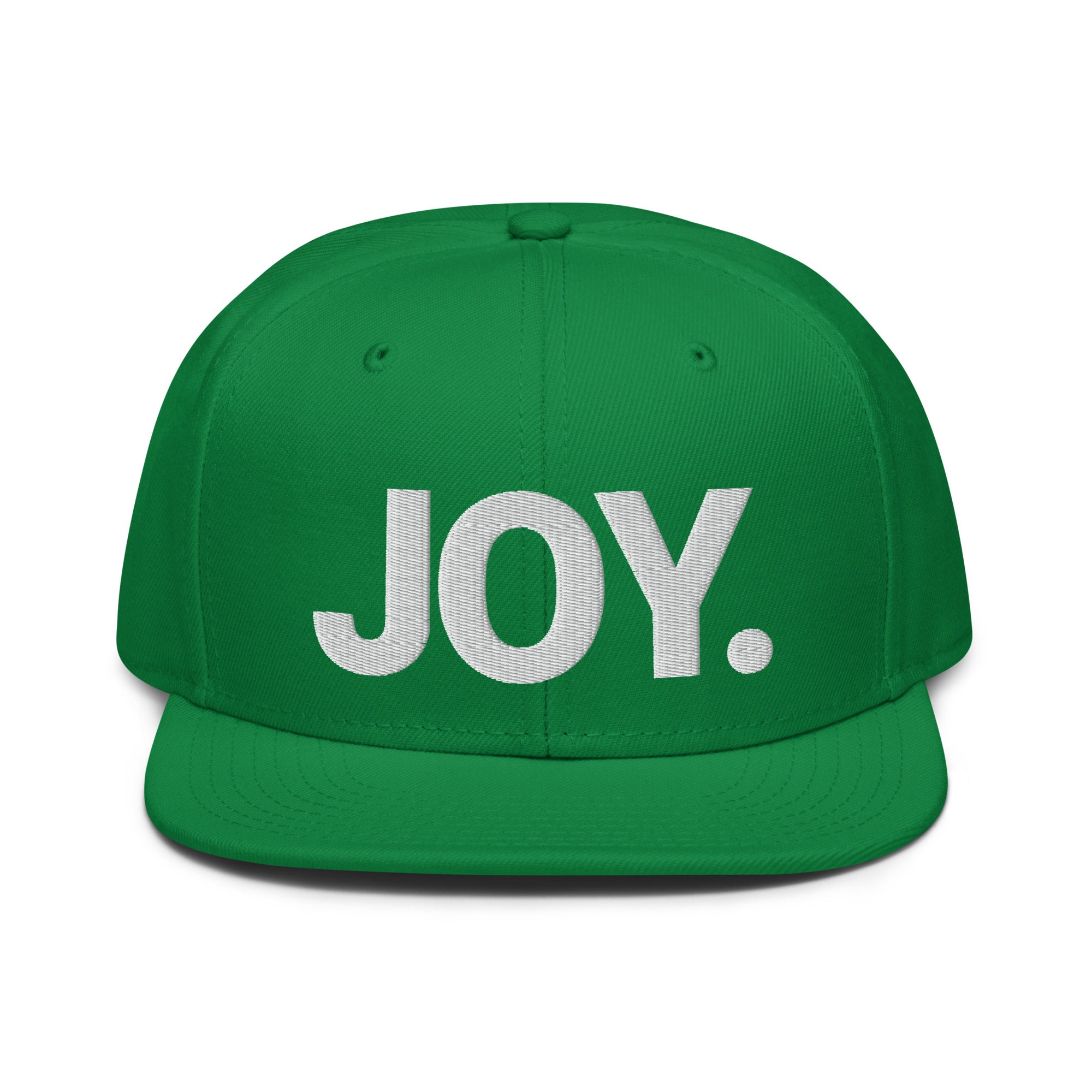 Joy Embroidered Christian Snapback Cap