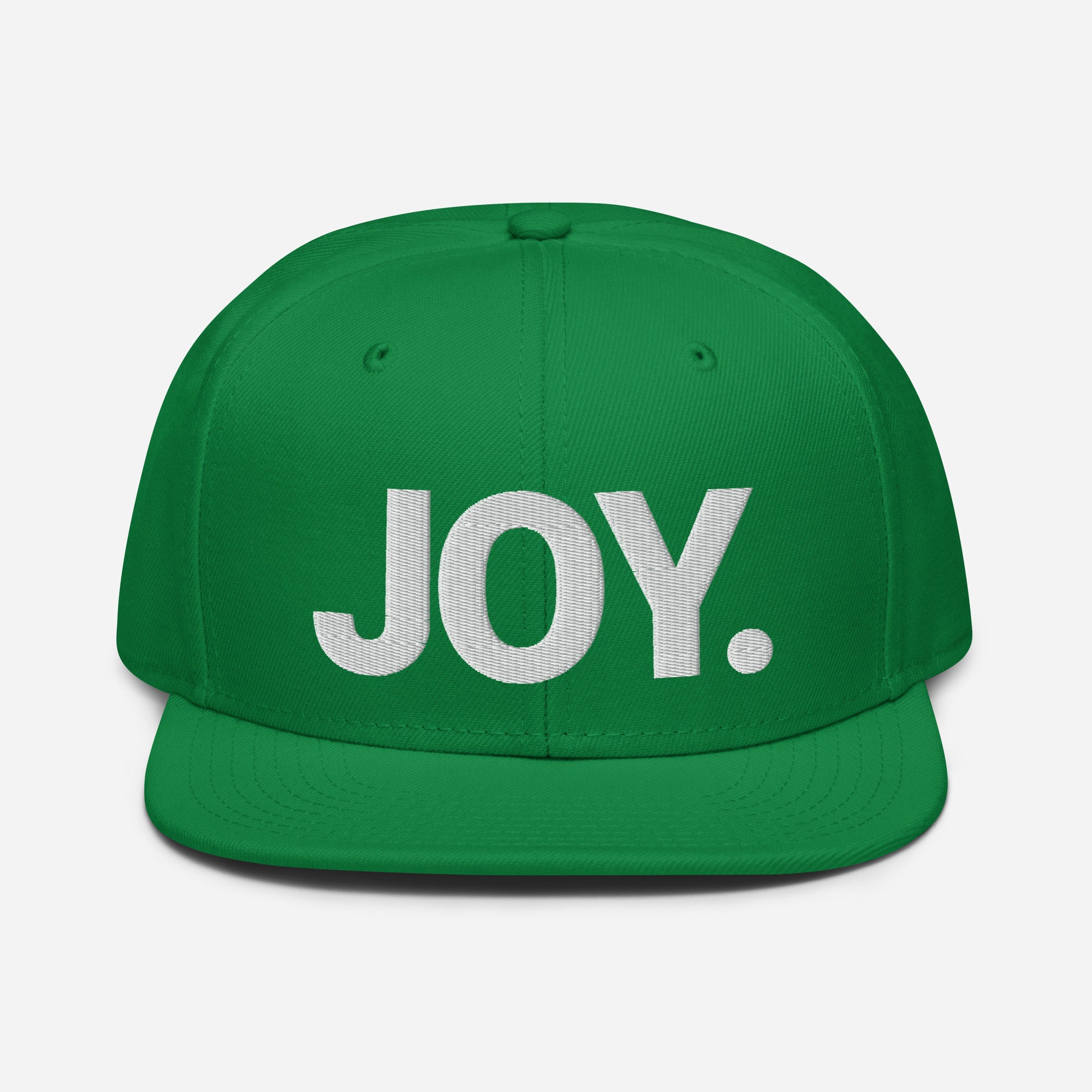 Joy Embroidered Christian Snapback Cap