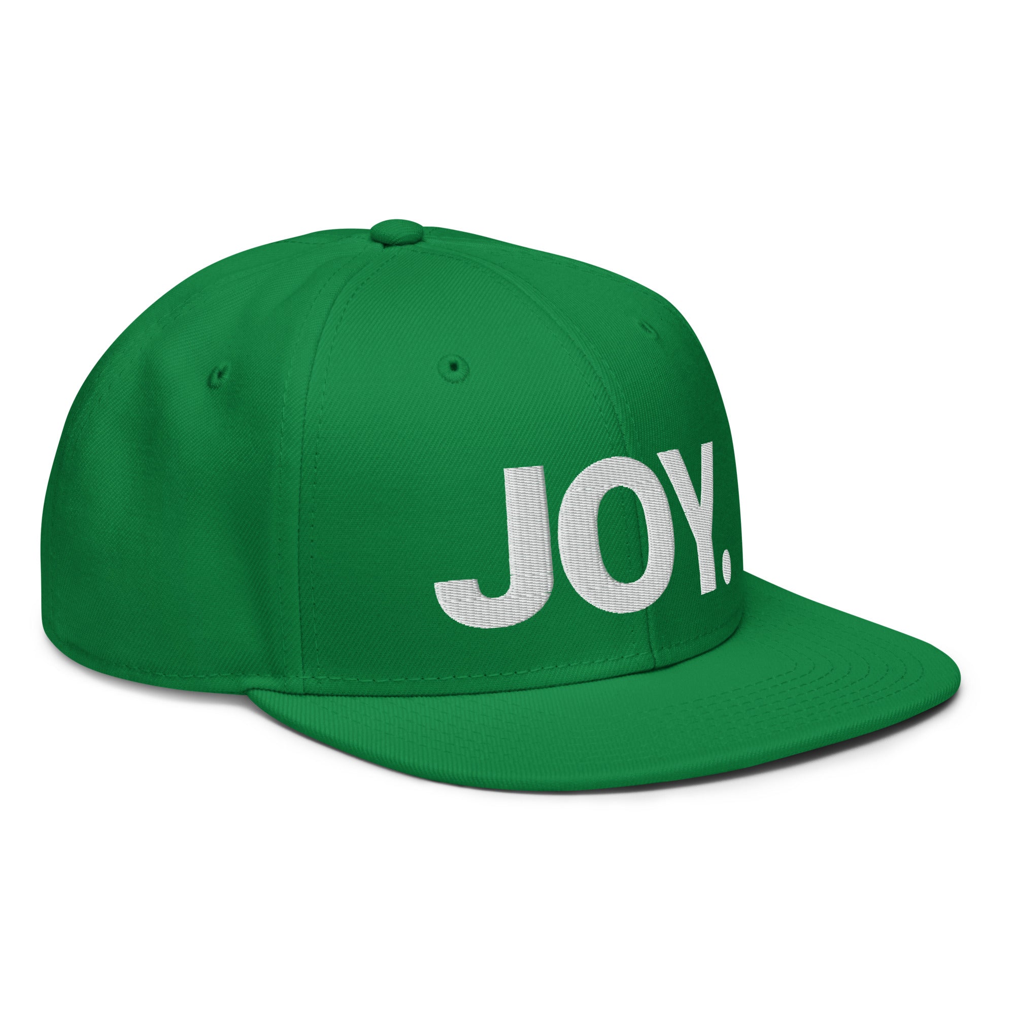 Joy Embroidered Christian Snapback Cap