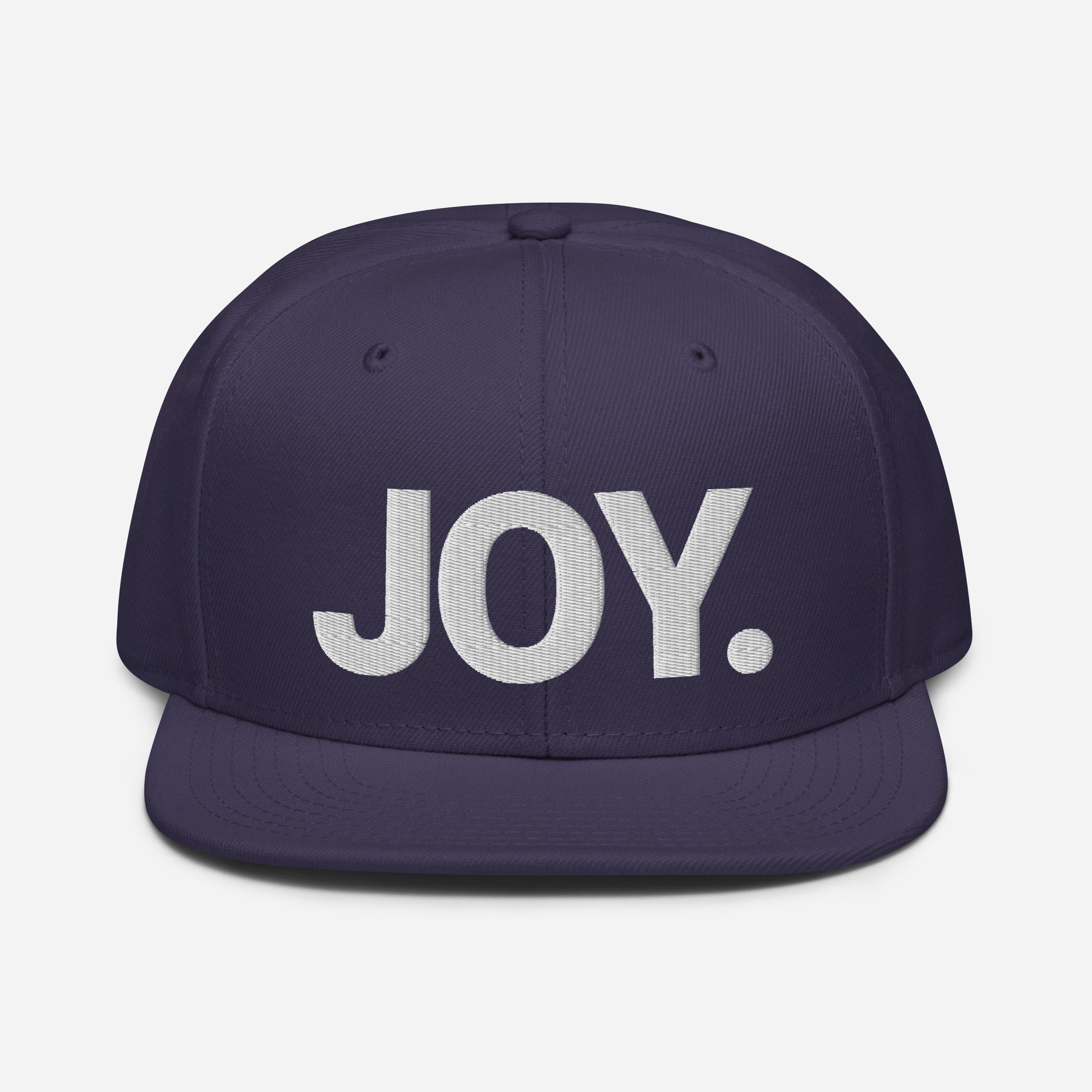 Joy Embroidered Christian Snapback Cap