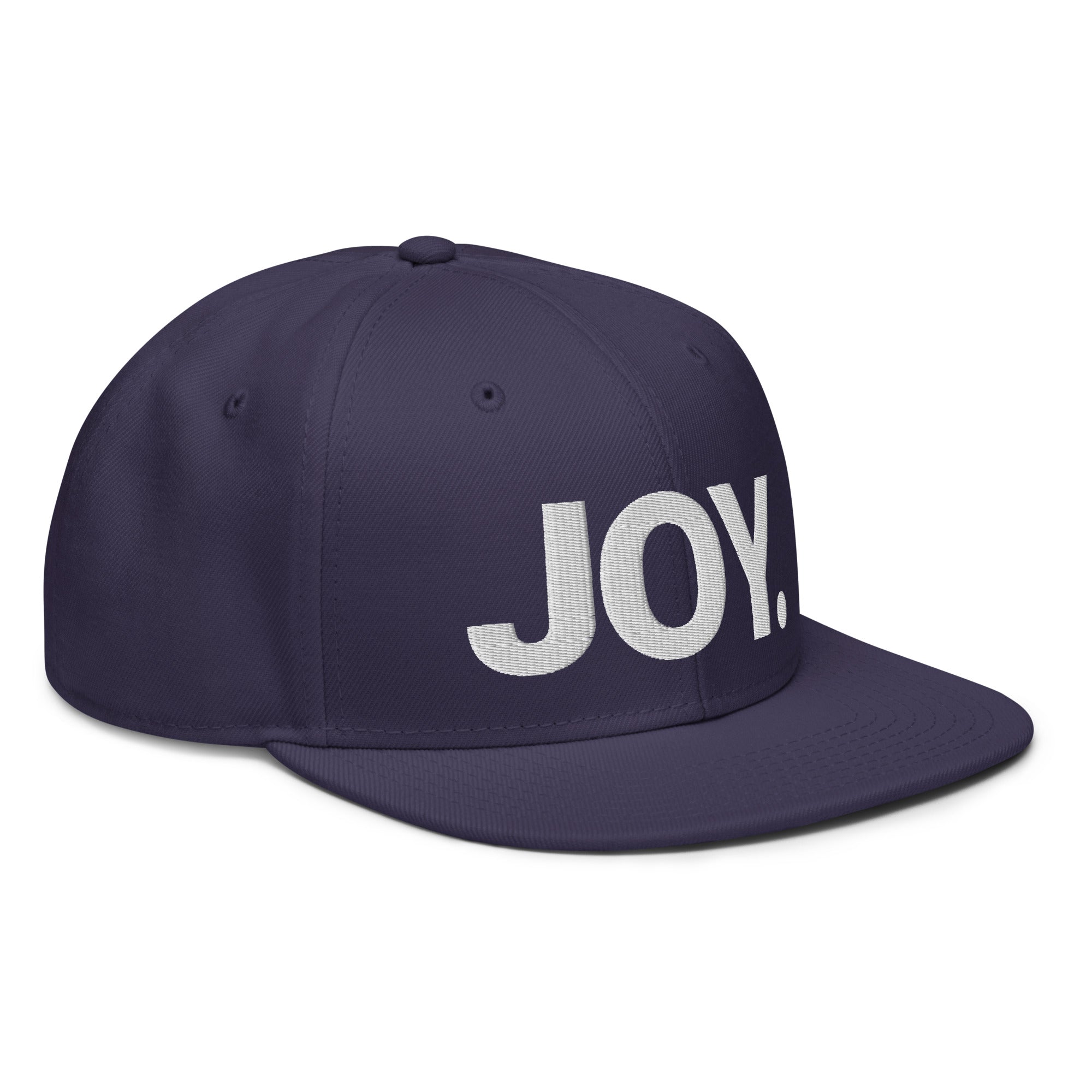 Joy Embroidered Christian Snapback Cap