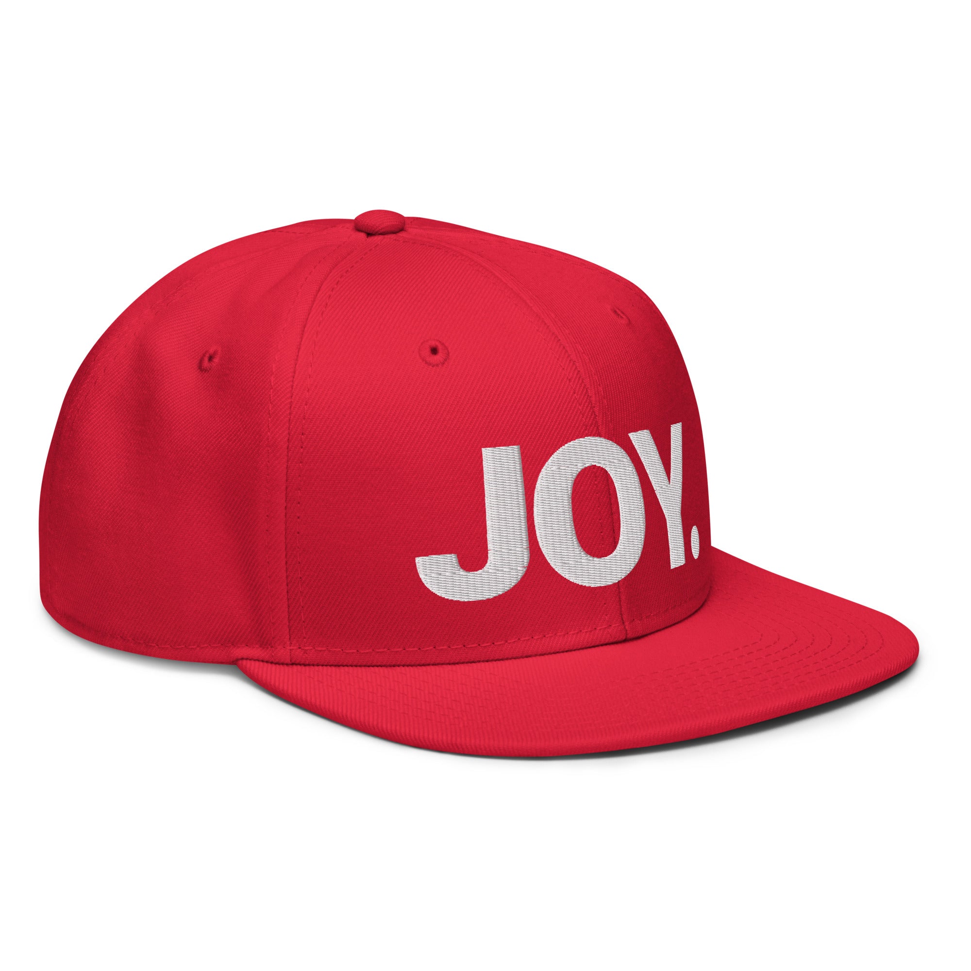 Joy Embroidered Christian Snapback Cap