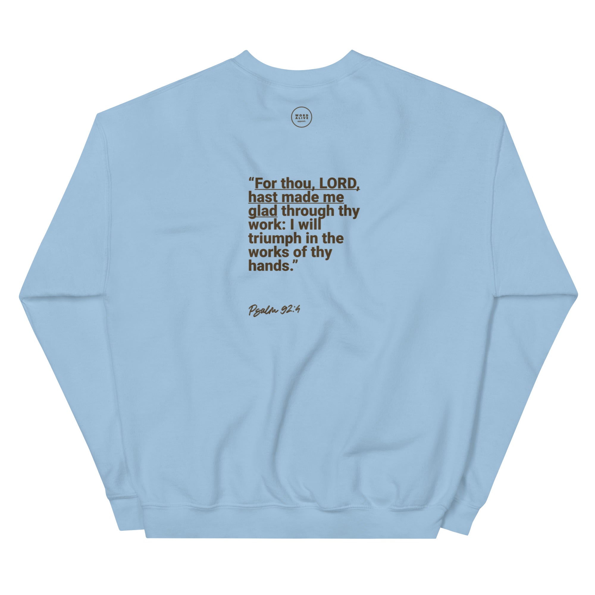 Made Me Glad Unisex Sweatshirt (Pastels)