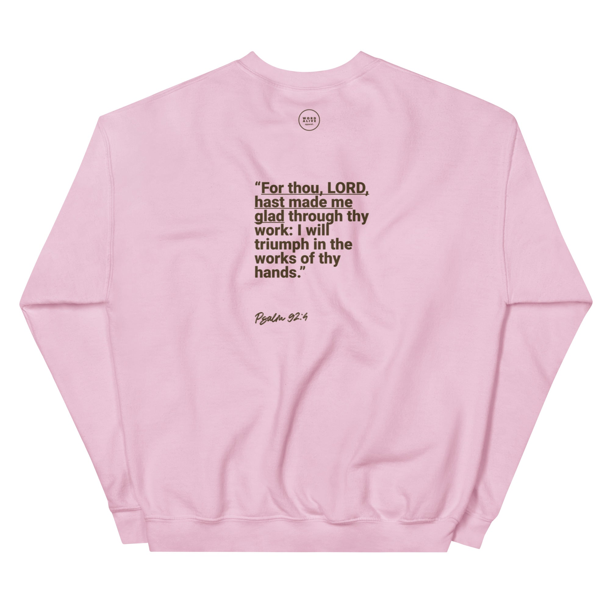 Made Me Glad Unisex Sweatshirt (Pastels)